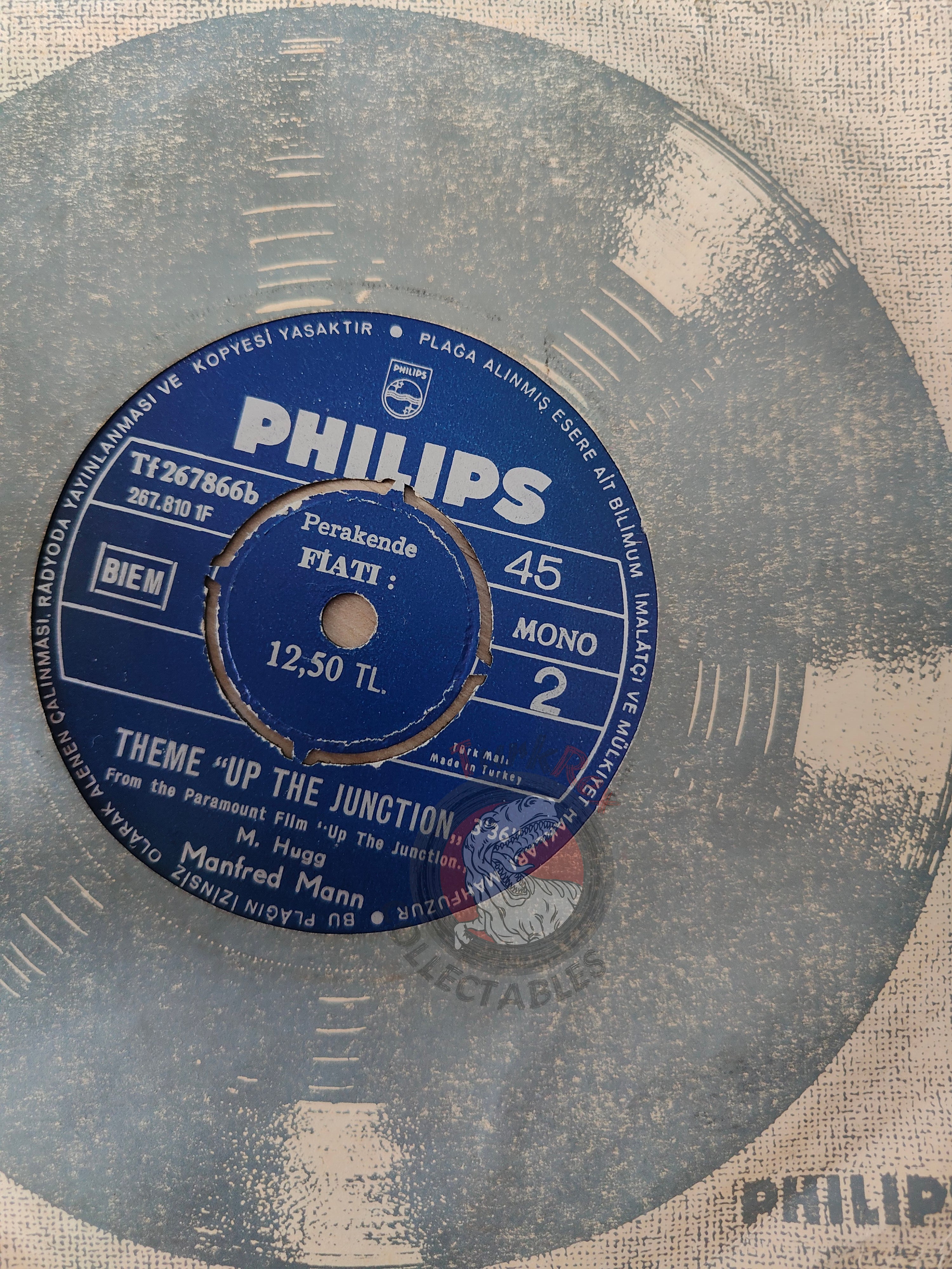 Manfred Mann – Mighty Quinn 7" Turkish Pressing Vinyl Turkey Edition