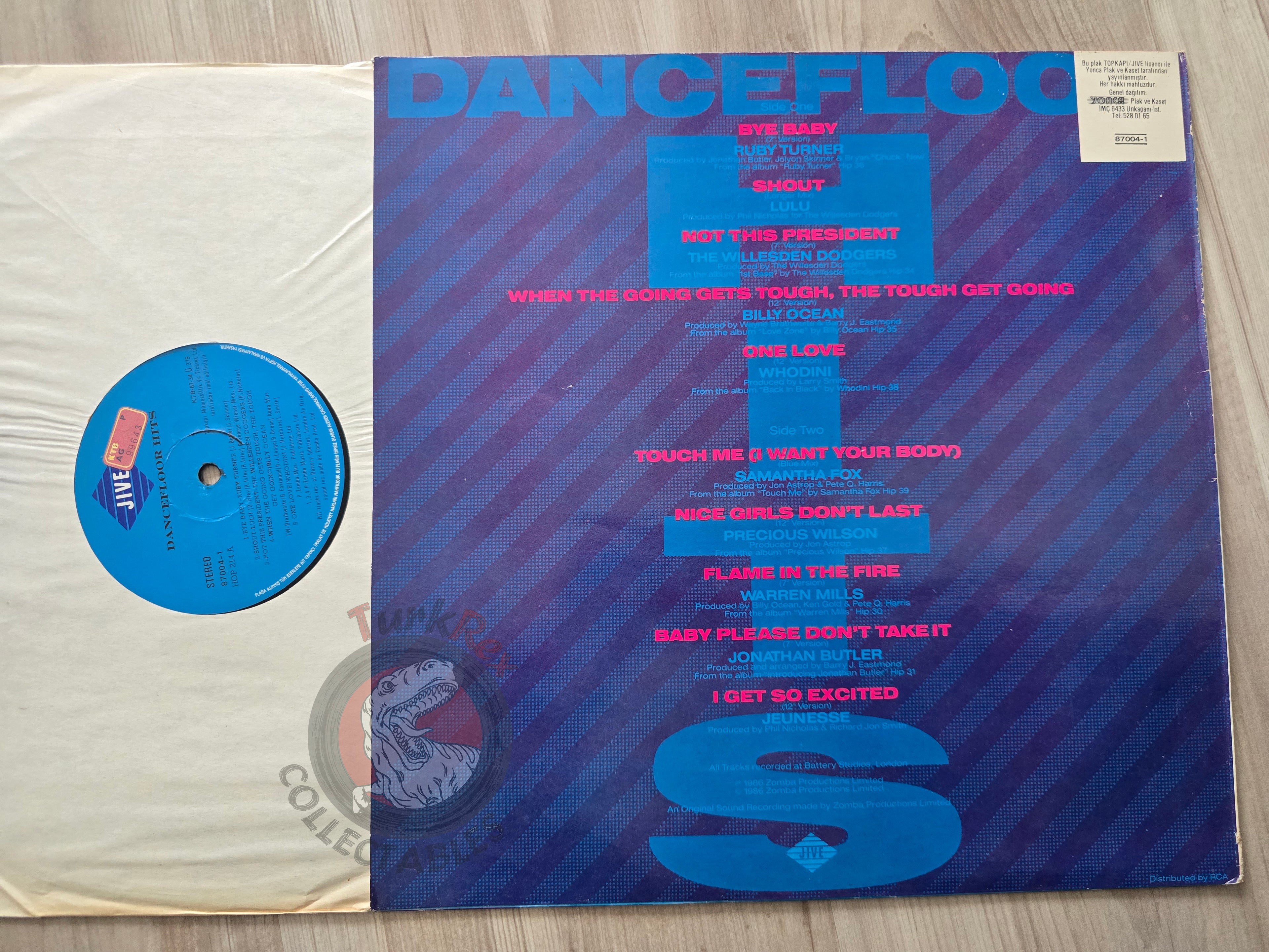 Various – Dance Floor Hits Turkish Pressing Vinyl Turkey Edition