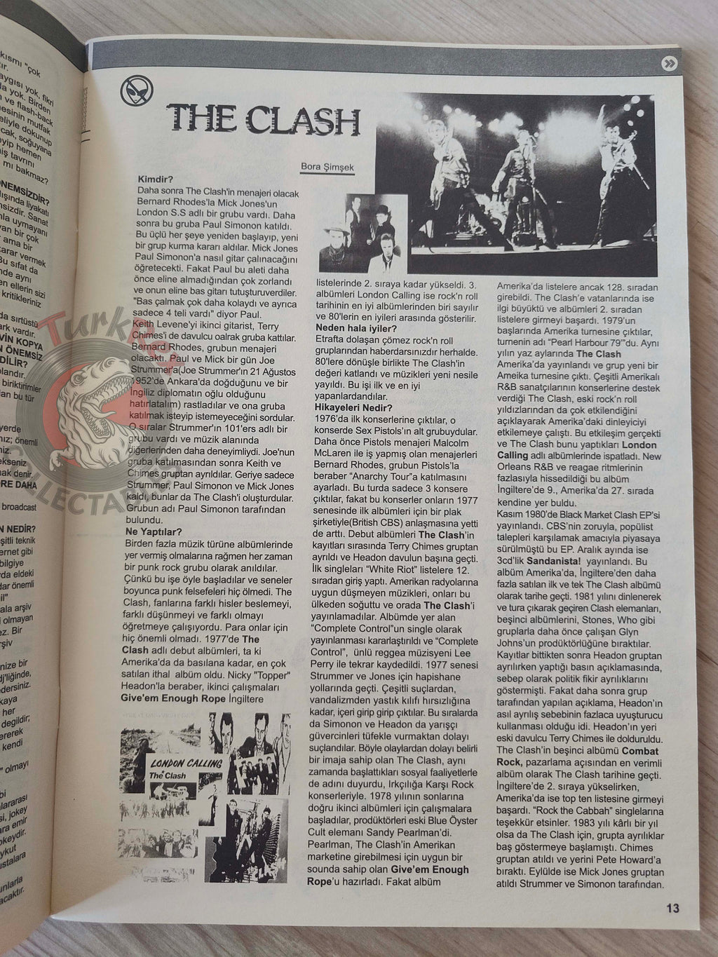 Lull 2002 Richard Ashcroft Turkish Mag Turkey The Verve Jimi Hendrix Clash Foo Fighters