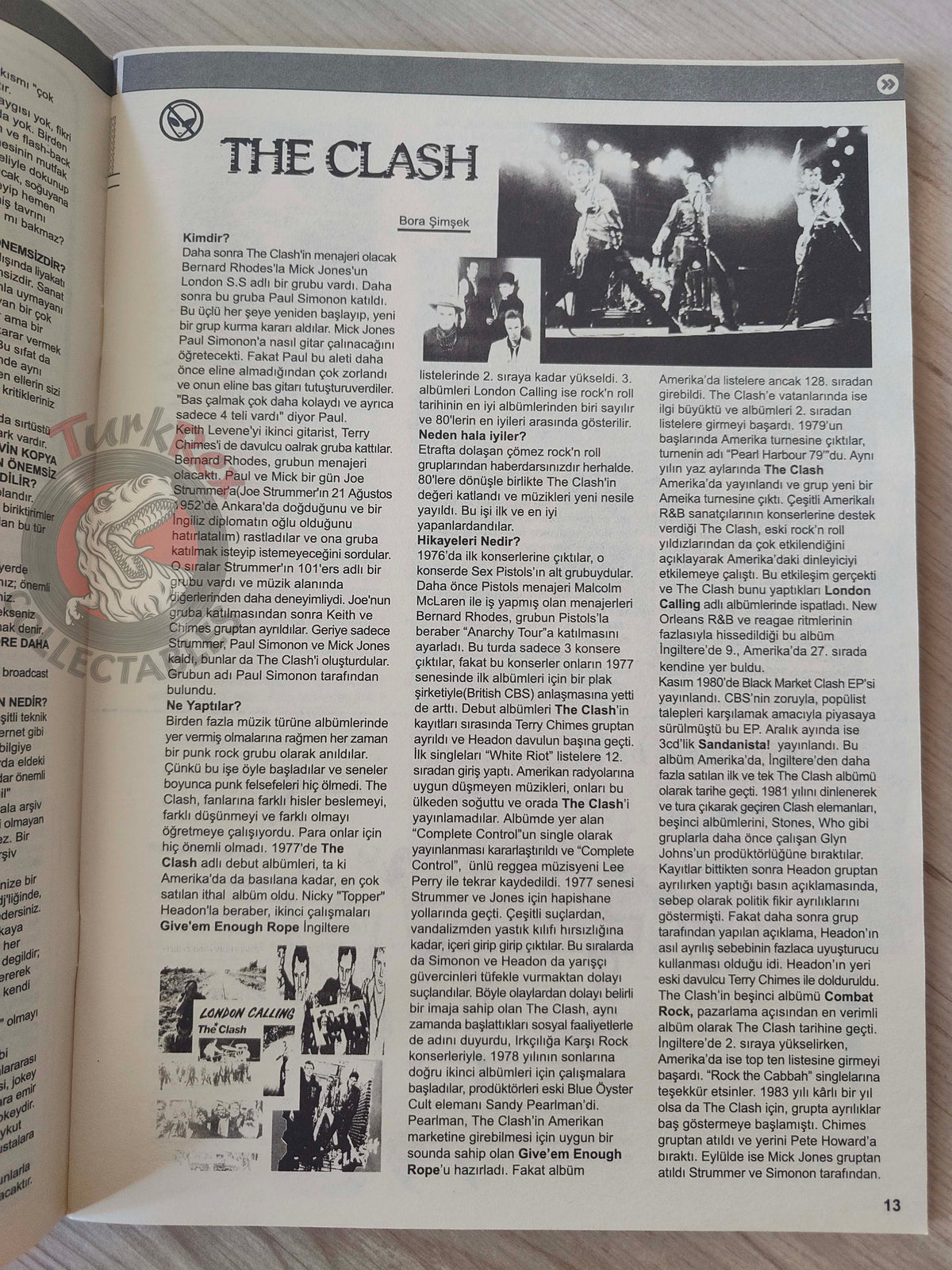 Lull 2002 Richard Ashcroft Turkish Mag Turkey The Verve Jimi Hendrix Clash Foo Fighters
