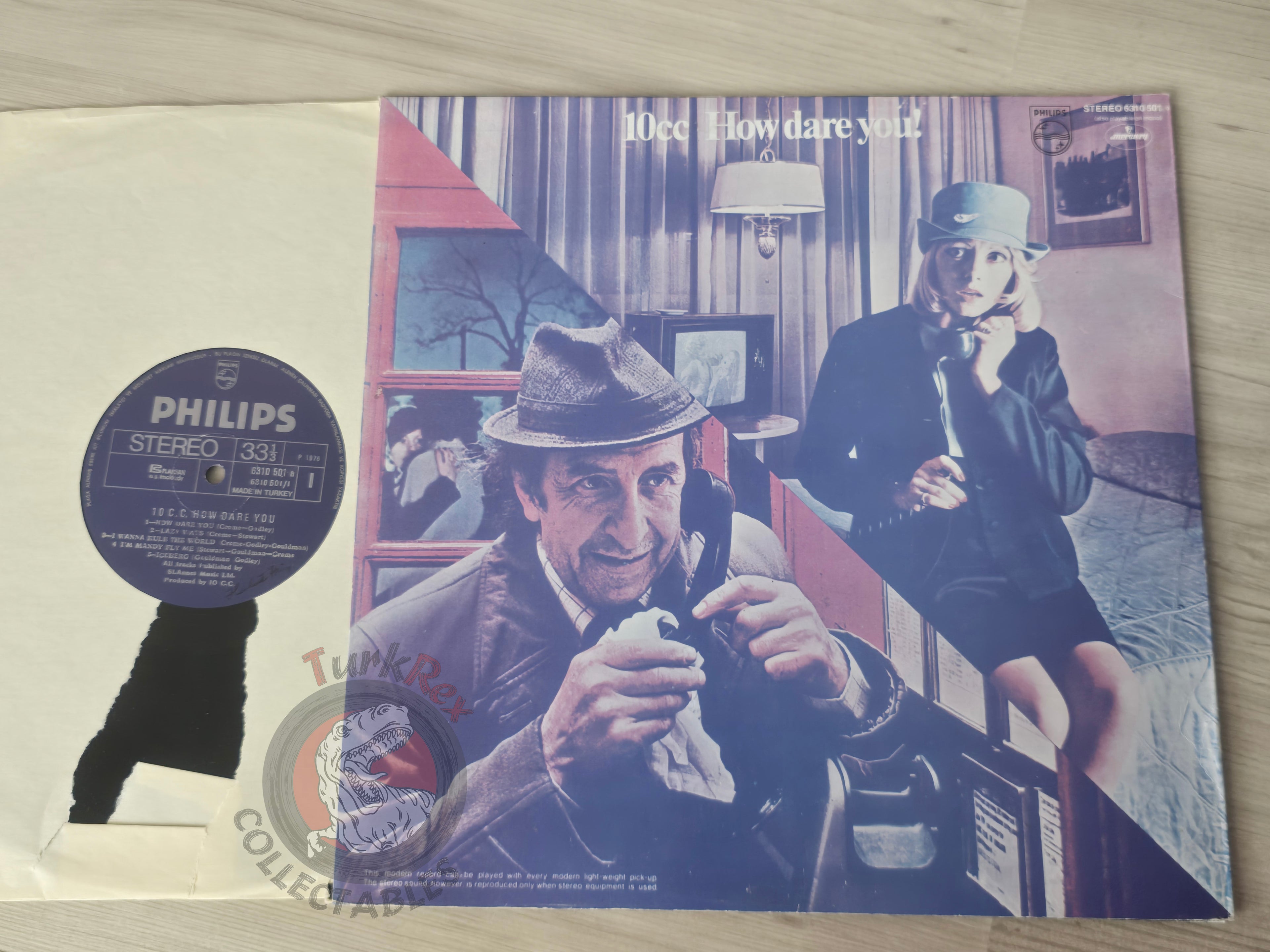 10cc – How Dare You Turkish Pressing Vinyl Turkey Edition
