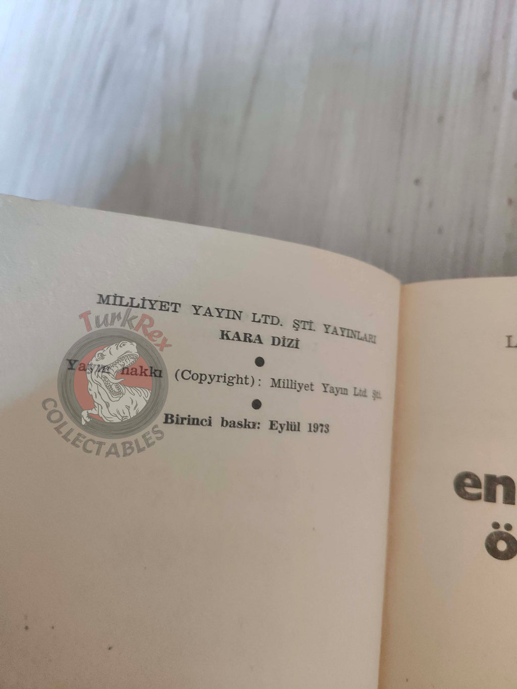 Leslie Charteris – Saint Thieves’ Picnic 1973 1st Turkish Book Turkey
