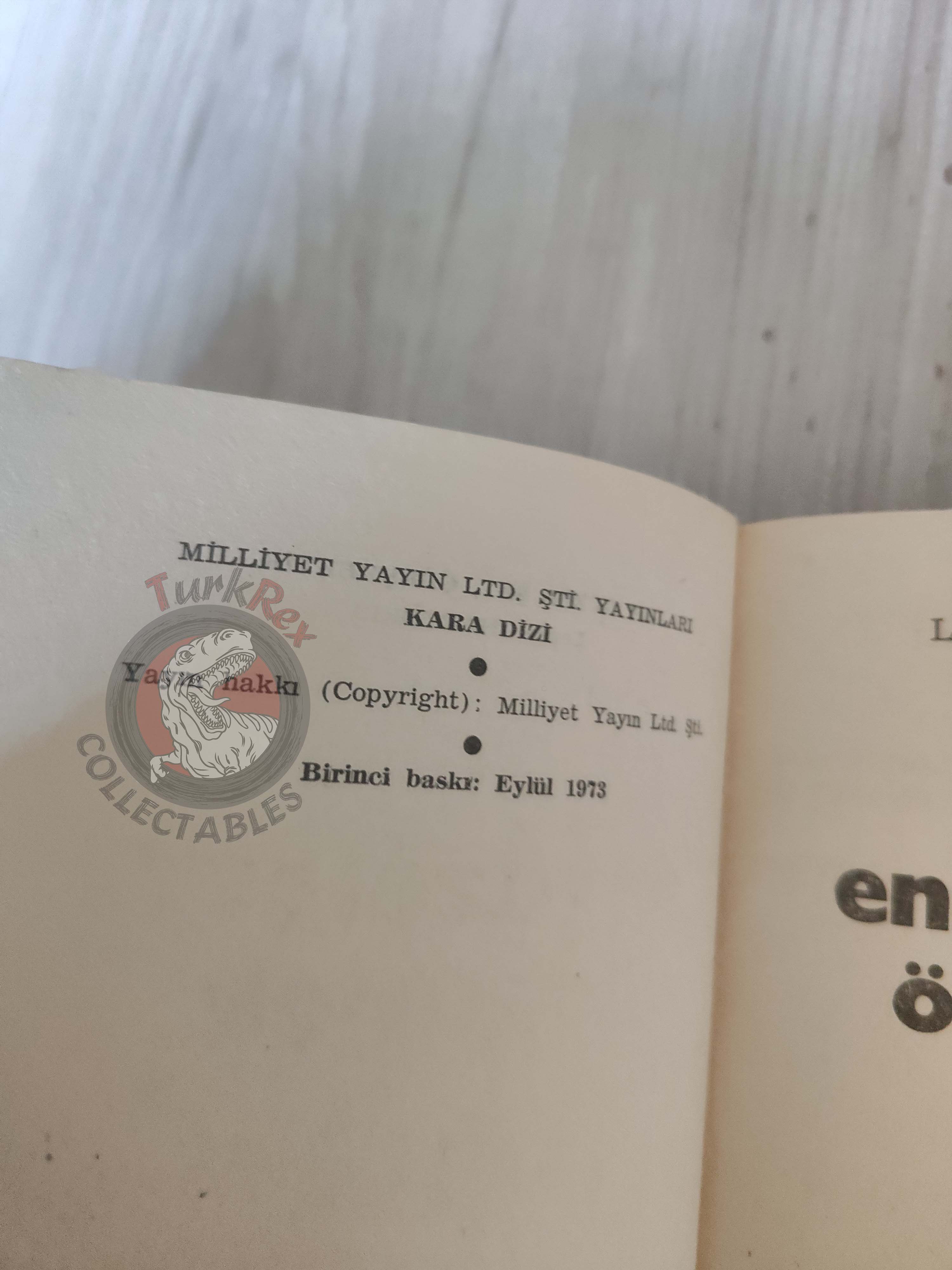 Leslie Charteris – Saint Thieves’ Picnic 1973 1st Turkish Book Turkey