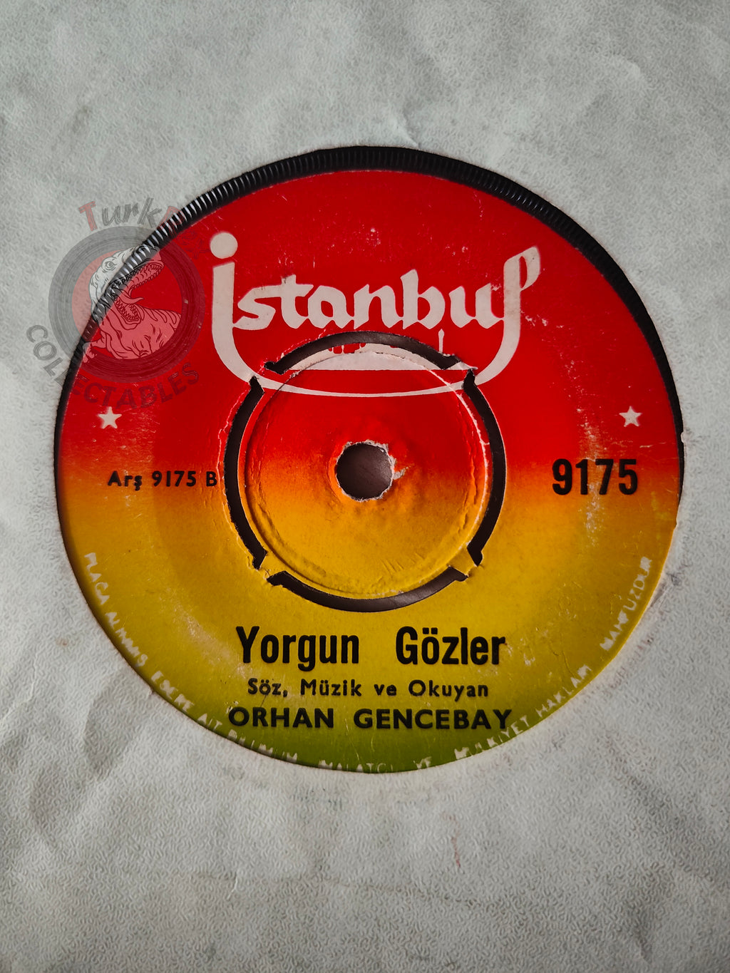 Orhan Gencebay – Bir Teselli Ver 7" Turkish Pressing Vinyl Turkey Edition