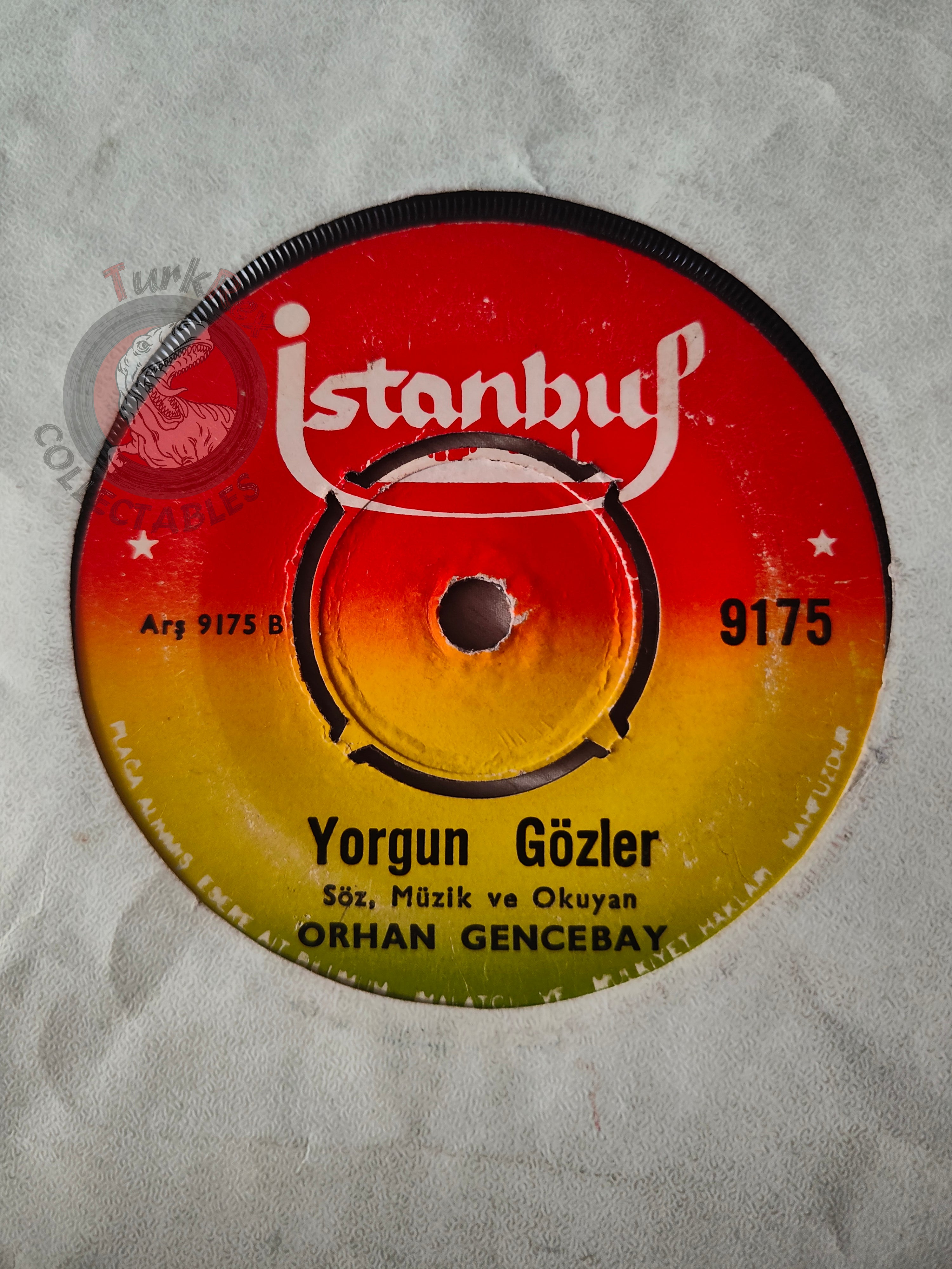 Orhan Gencebay – Bir Teselli Ver 7" Turkish Pressing Vinyl Turkey Edition