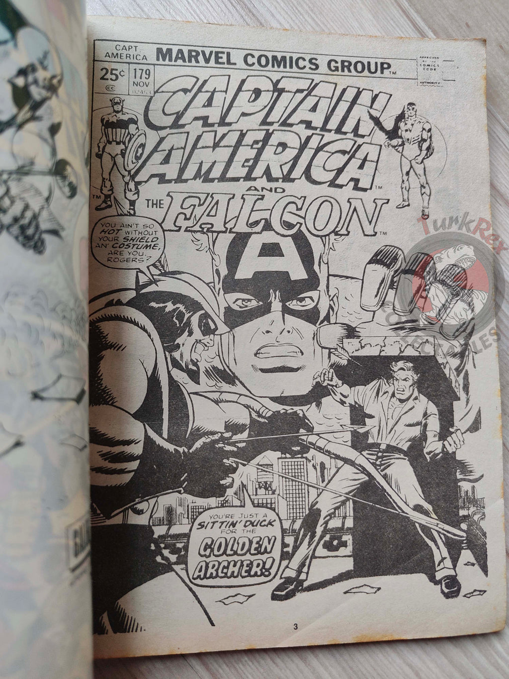 Captain America – Issue #7 1988 Turkish Comic Turkey #179 #180 #181 #182