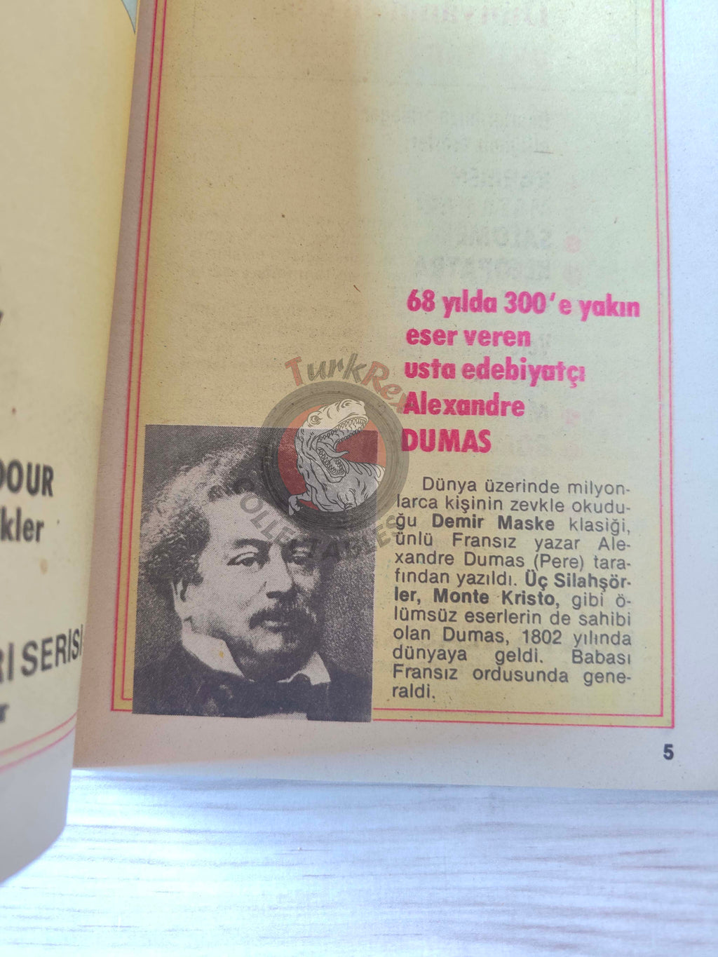 Iron Mask – Alexandre Dumas Turkish Comic Turkey Classics Illustrated