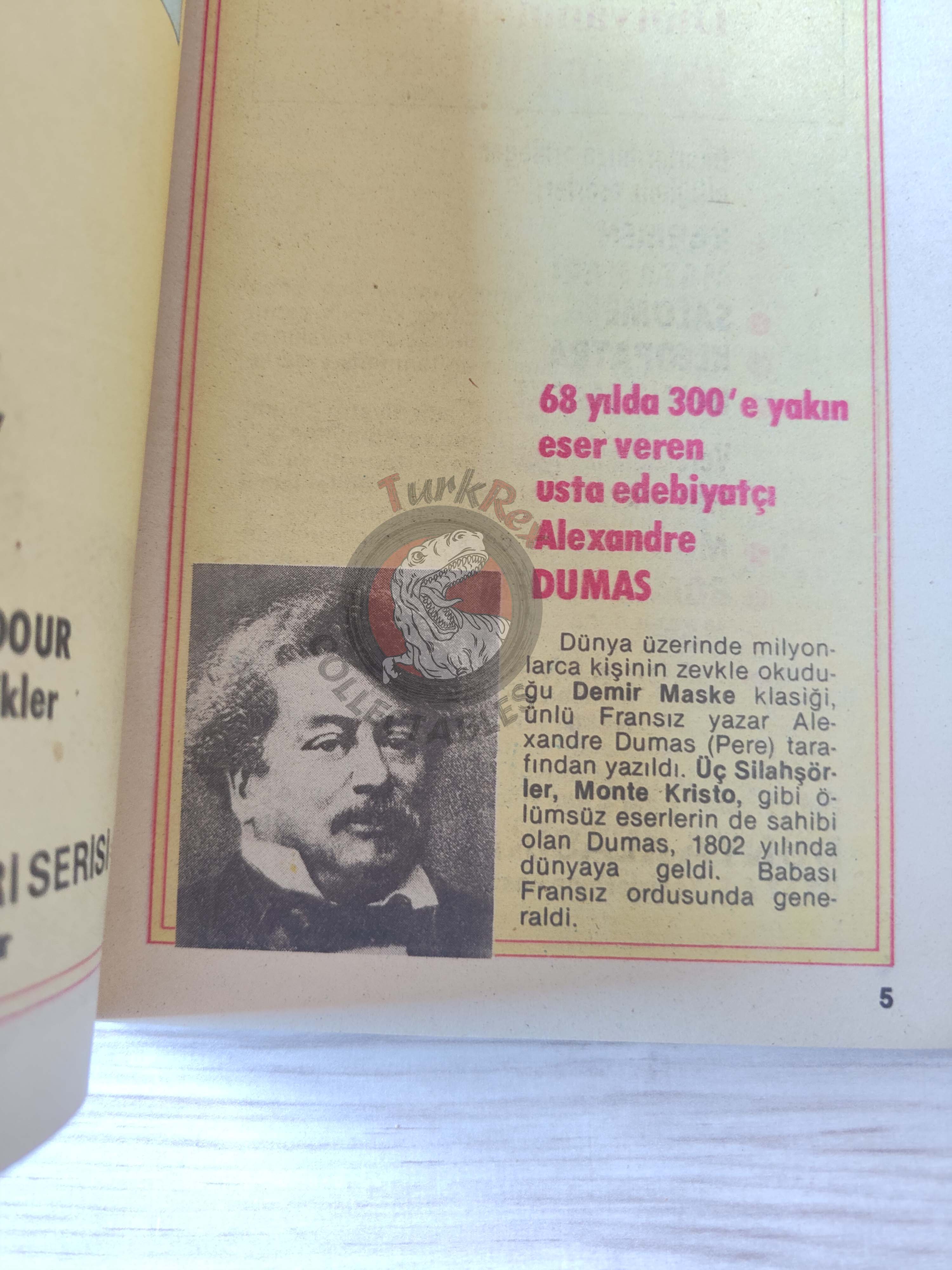 Iron Mask – Alexandre Dumas Turkish Comic Turkey Classics Illustrated