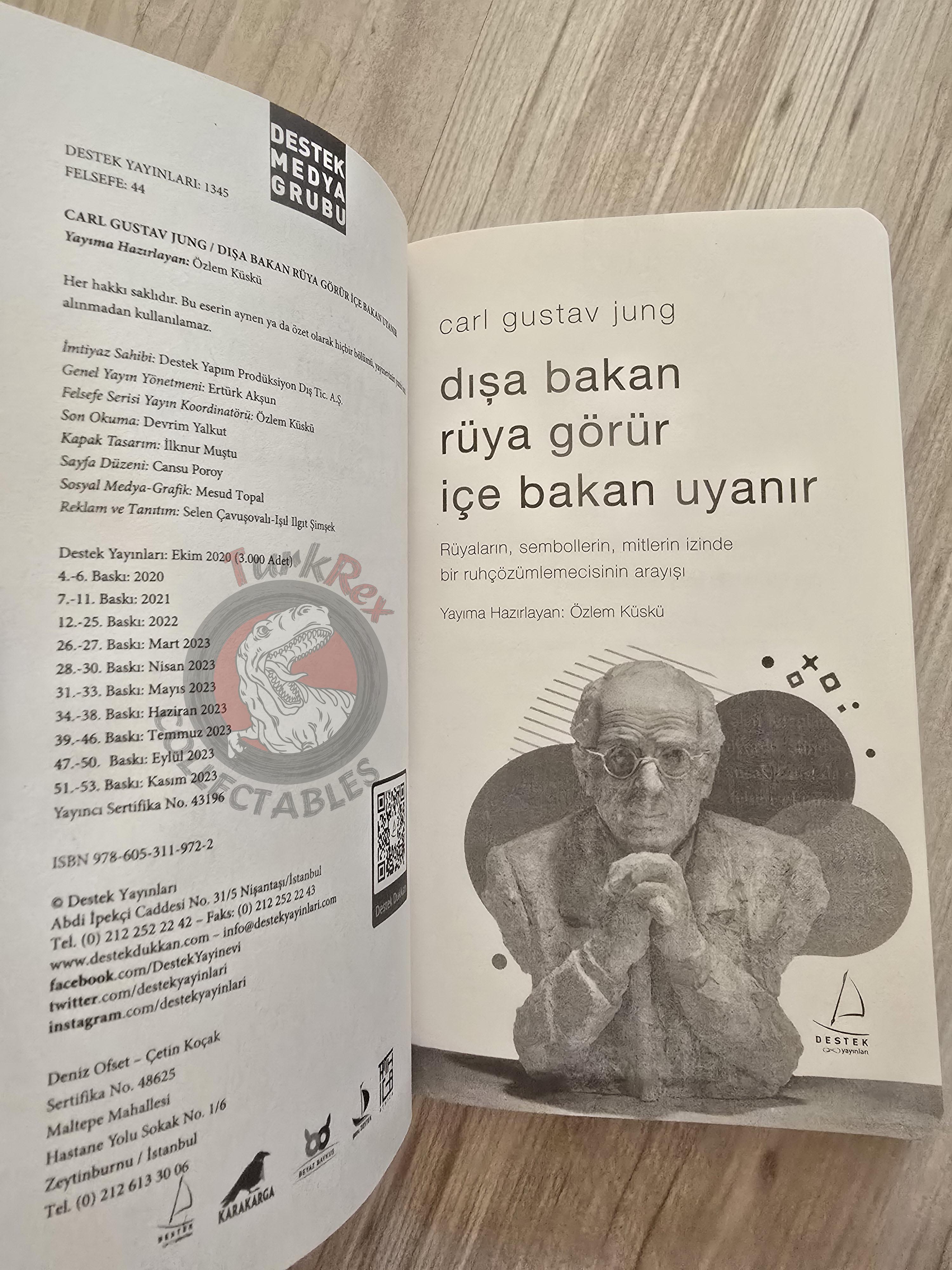 Carl Gustav Jung – Memories, Dreams, Reflections 2023 Turkish Book Turkey
