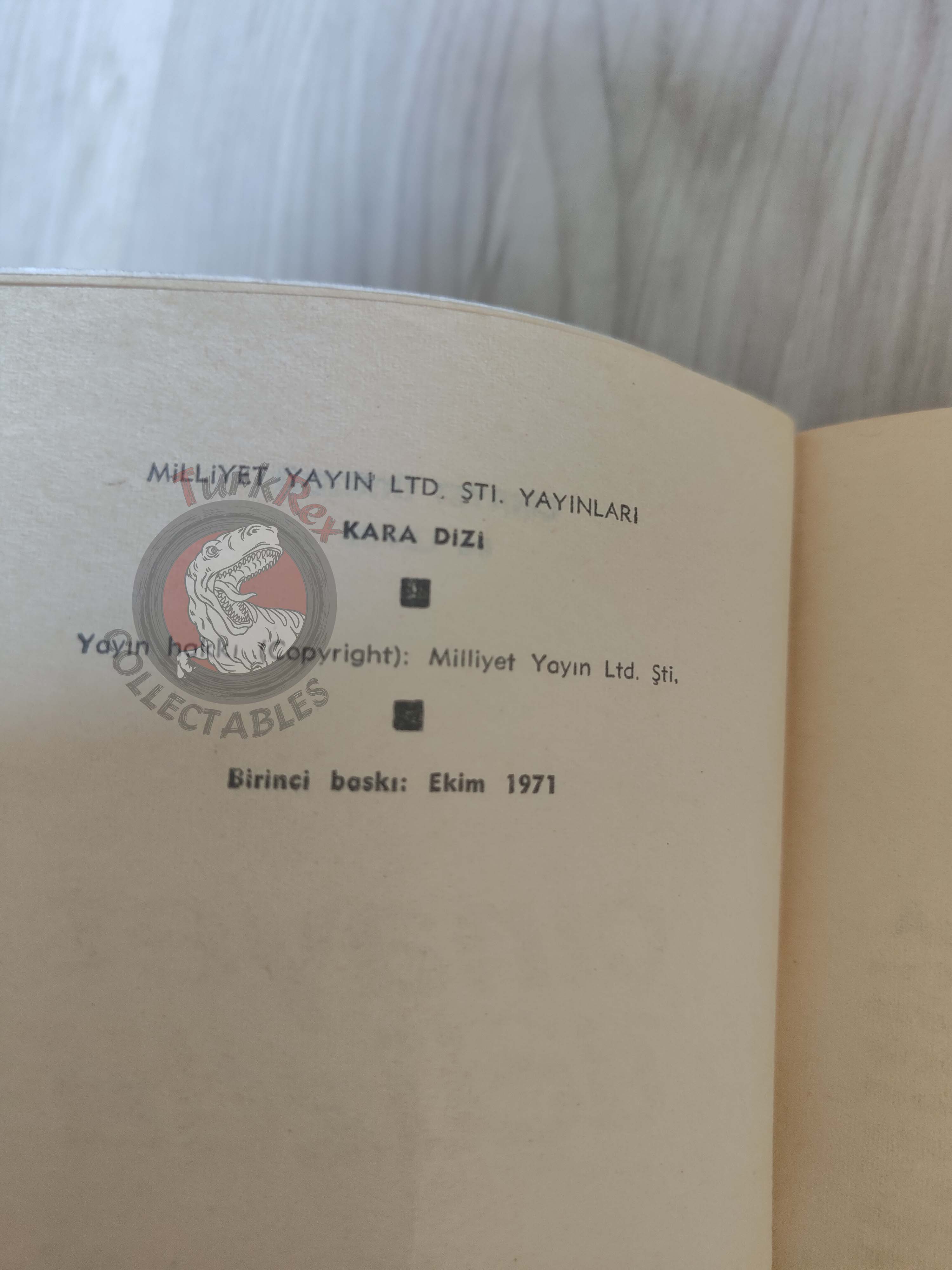 Ira Levin – A Kiss Before Dying 1971 1st Turkish Book Turkey