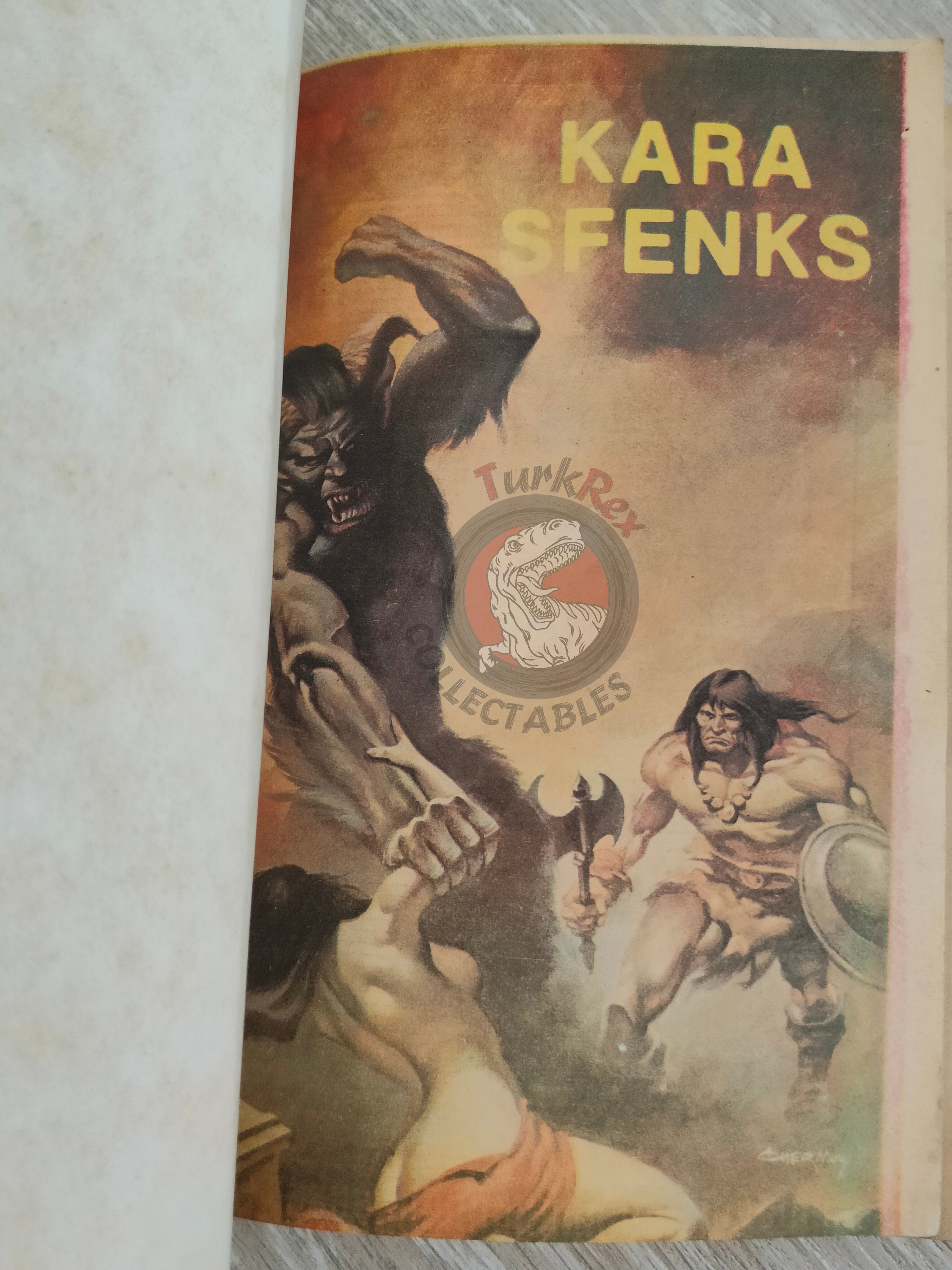 Conan Renkli #13 Turkish Comic Turkey Only Cover King Conan #2 Saga #62