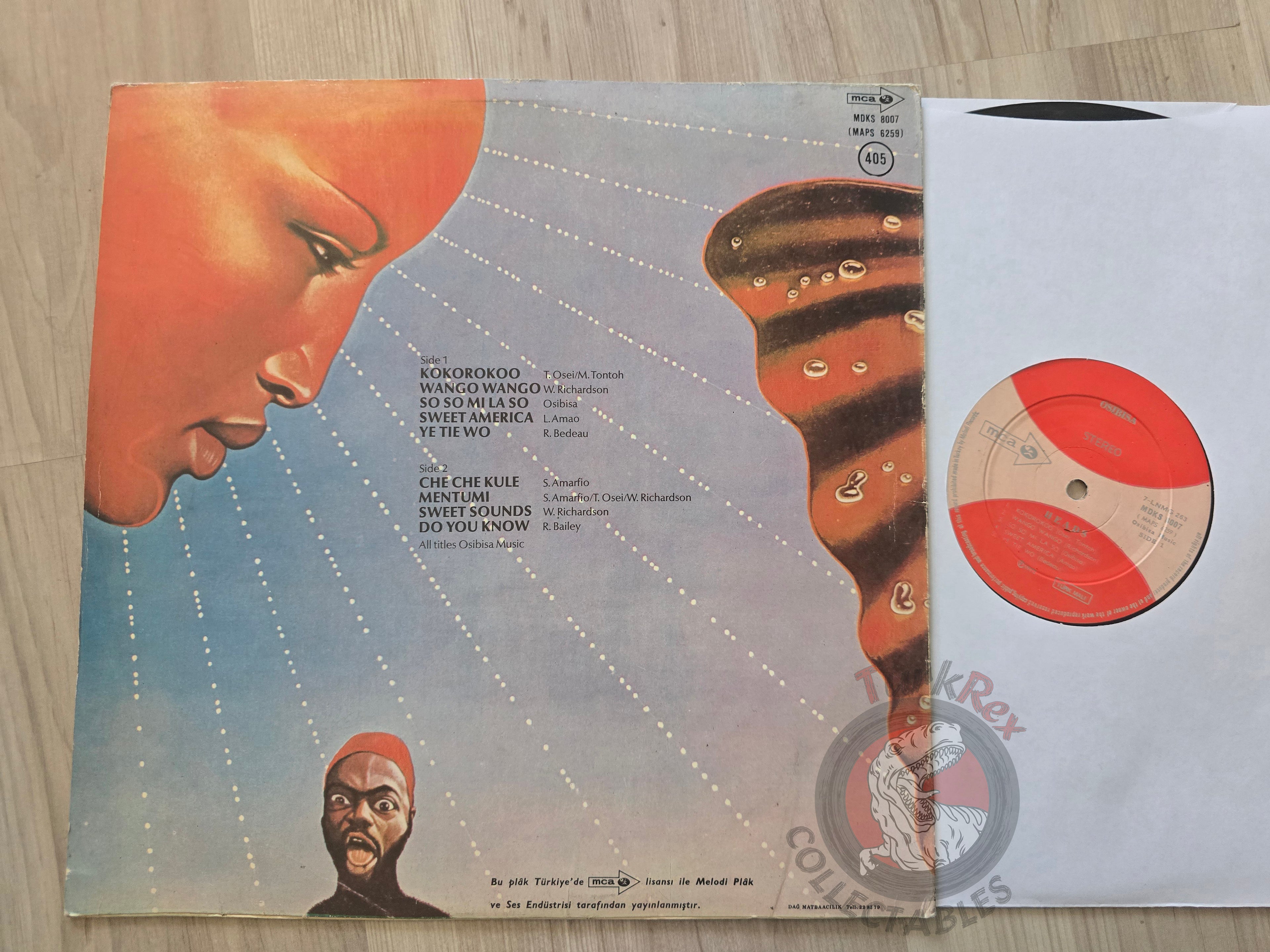 Osibisa – Heads Turkish Pressing Vinyl Turkey Edition