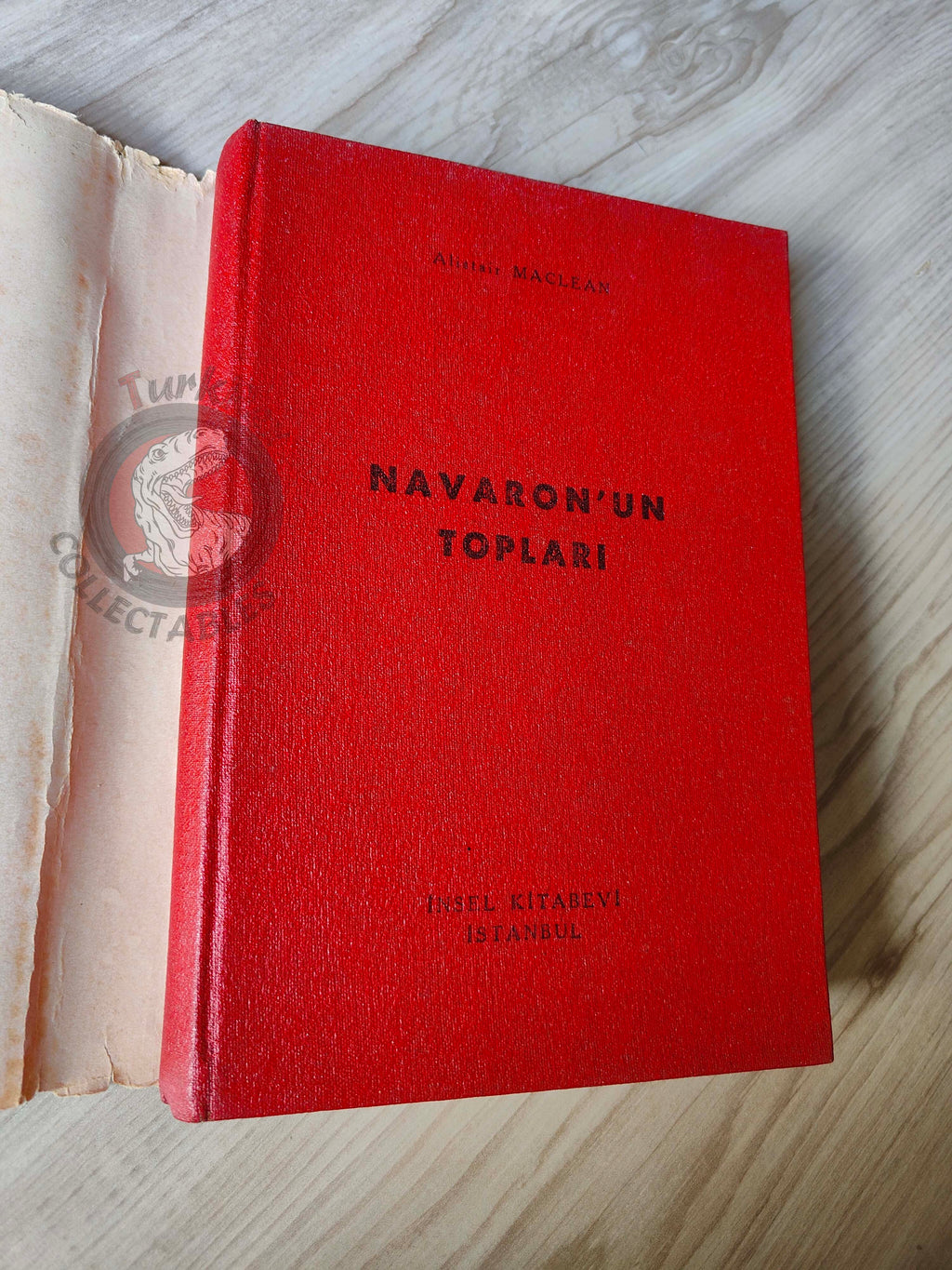 Alistair MacLean – The Guns of Navarone 1963 HC/DJ 1st Turkish Book Turkey