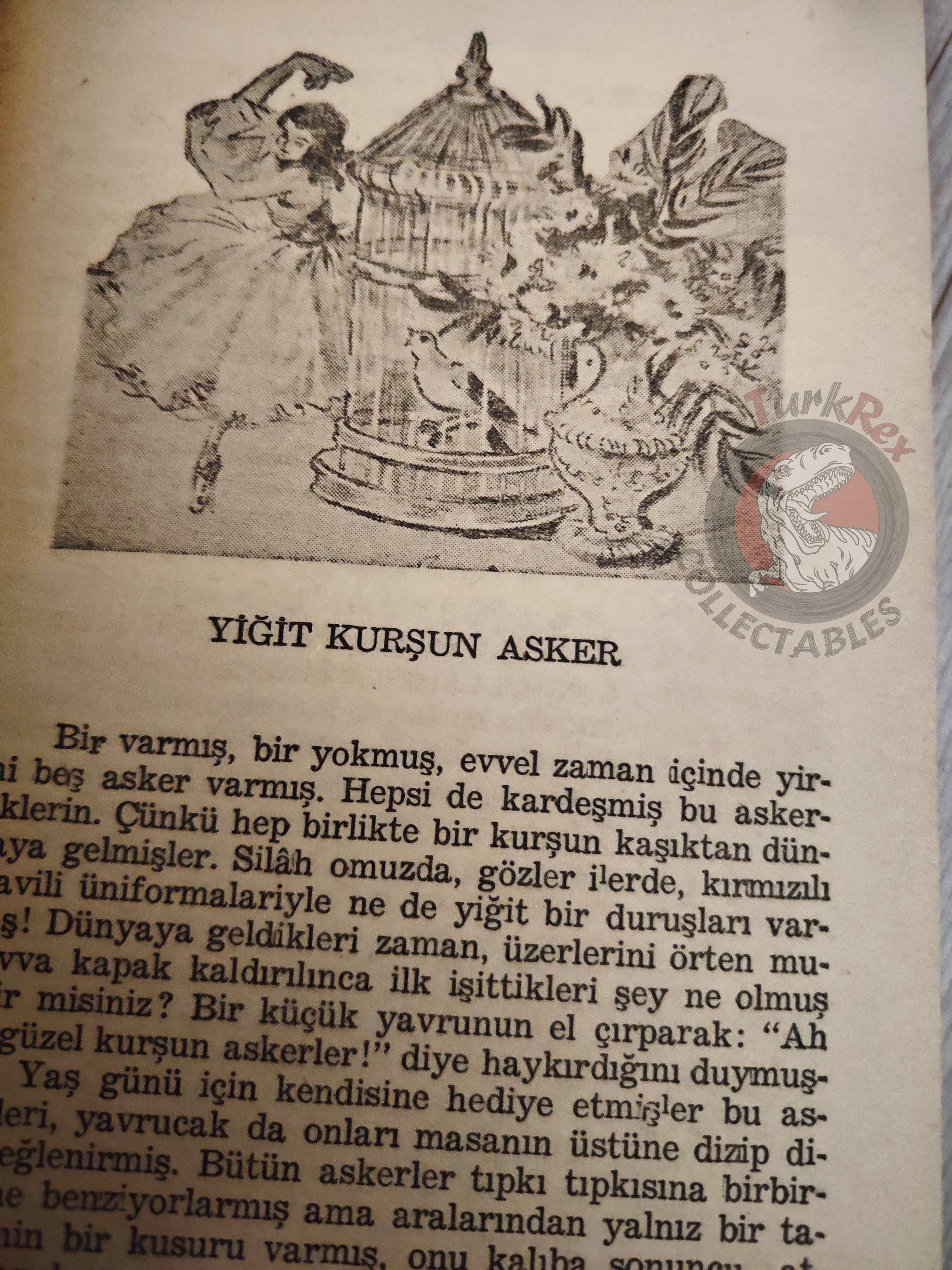 Hans Christian Andersen – Andersen's Fairy Tales 1957 Turkish Book Turkey Illustrated