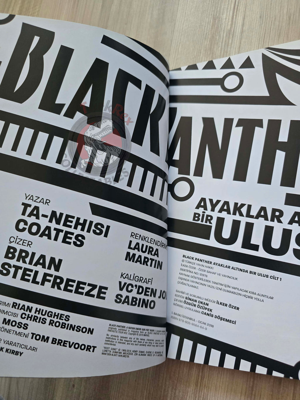 Black Panther – A Nation Under Our Feet Volume #1 Turkish Comic Turkey Fantastic Four #52