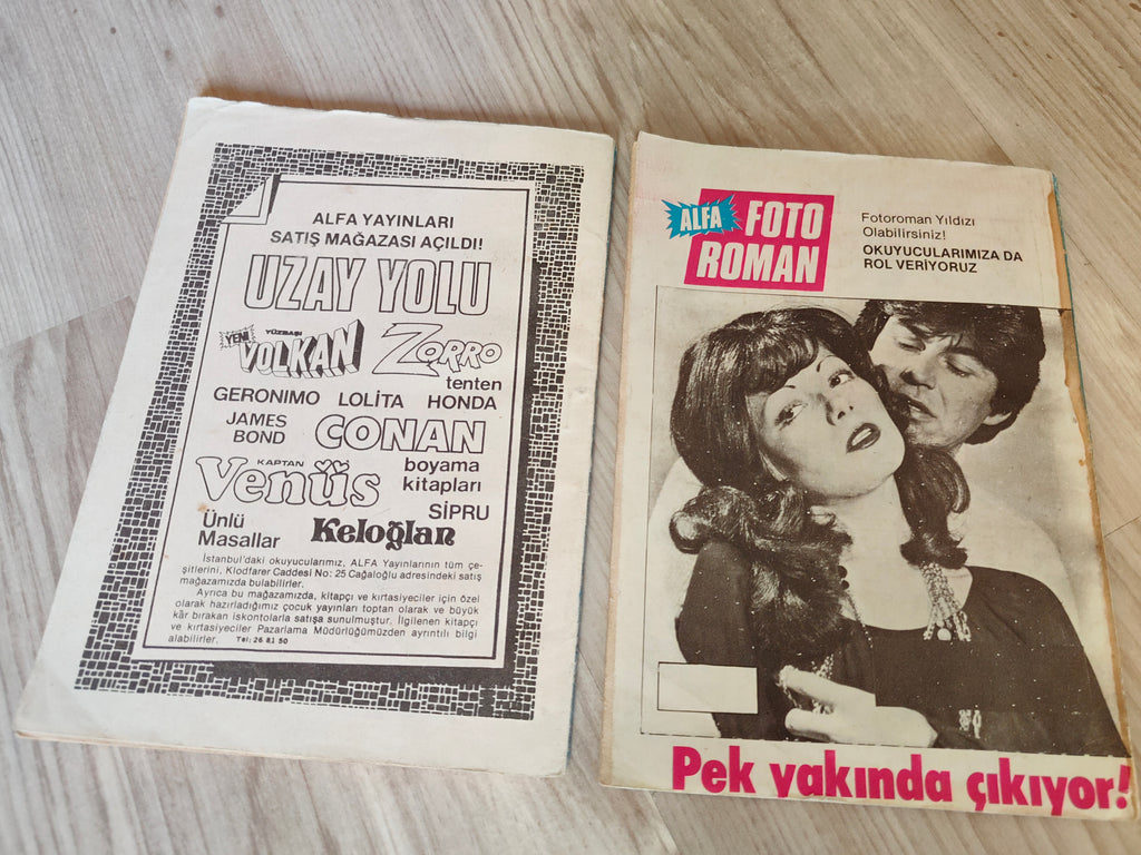 Tintin –  Prisoners of the Sun 1980s Turkish Edition Comic Turkey Complete