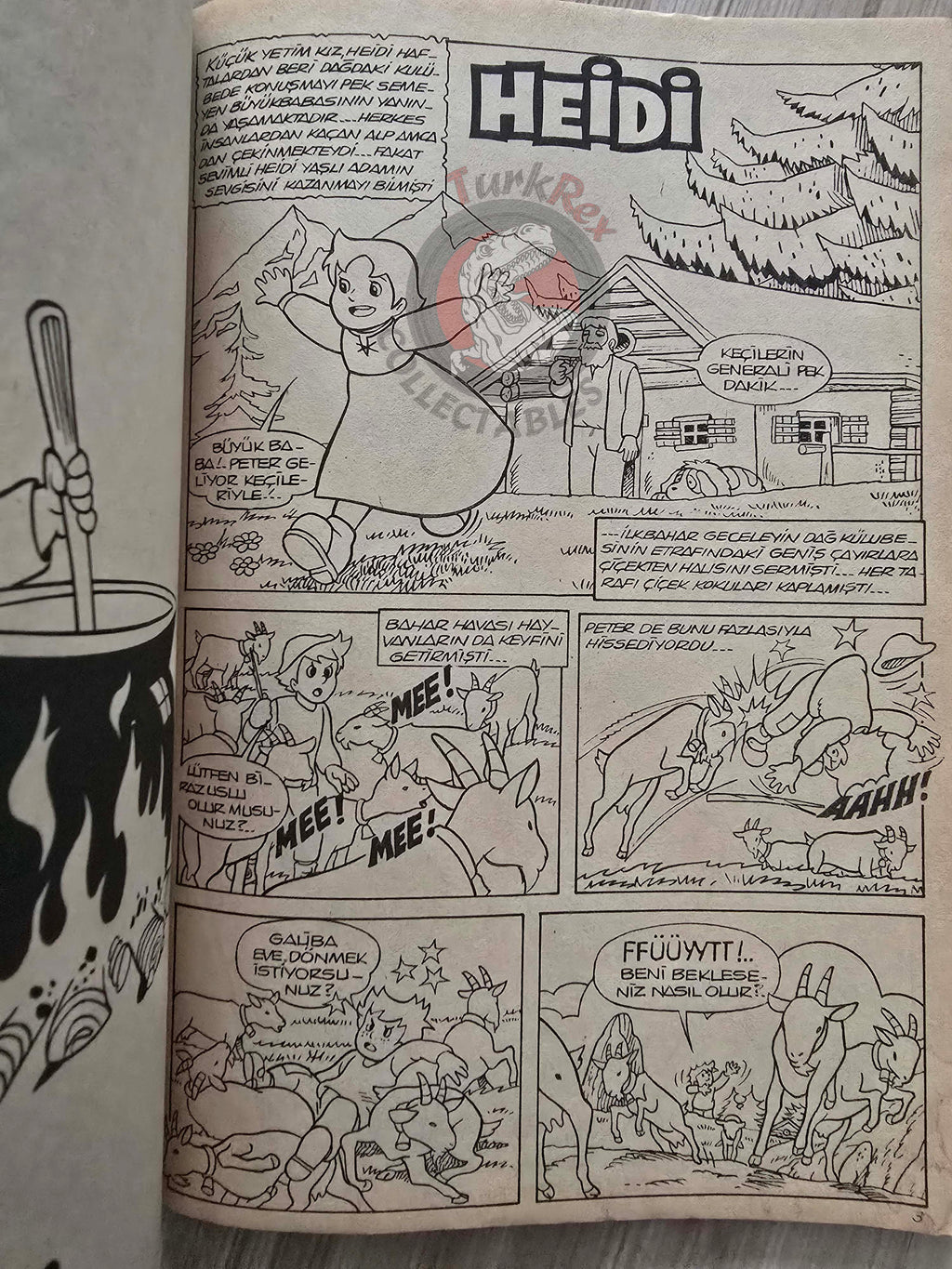 TV Heroes #7 Heidi Pink Panther Gulliver’s Travels Turkish Comic Turkey