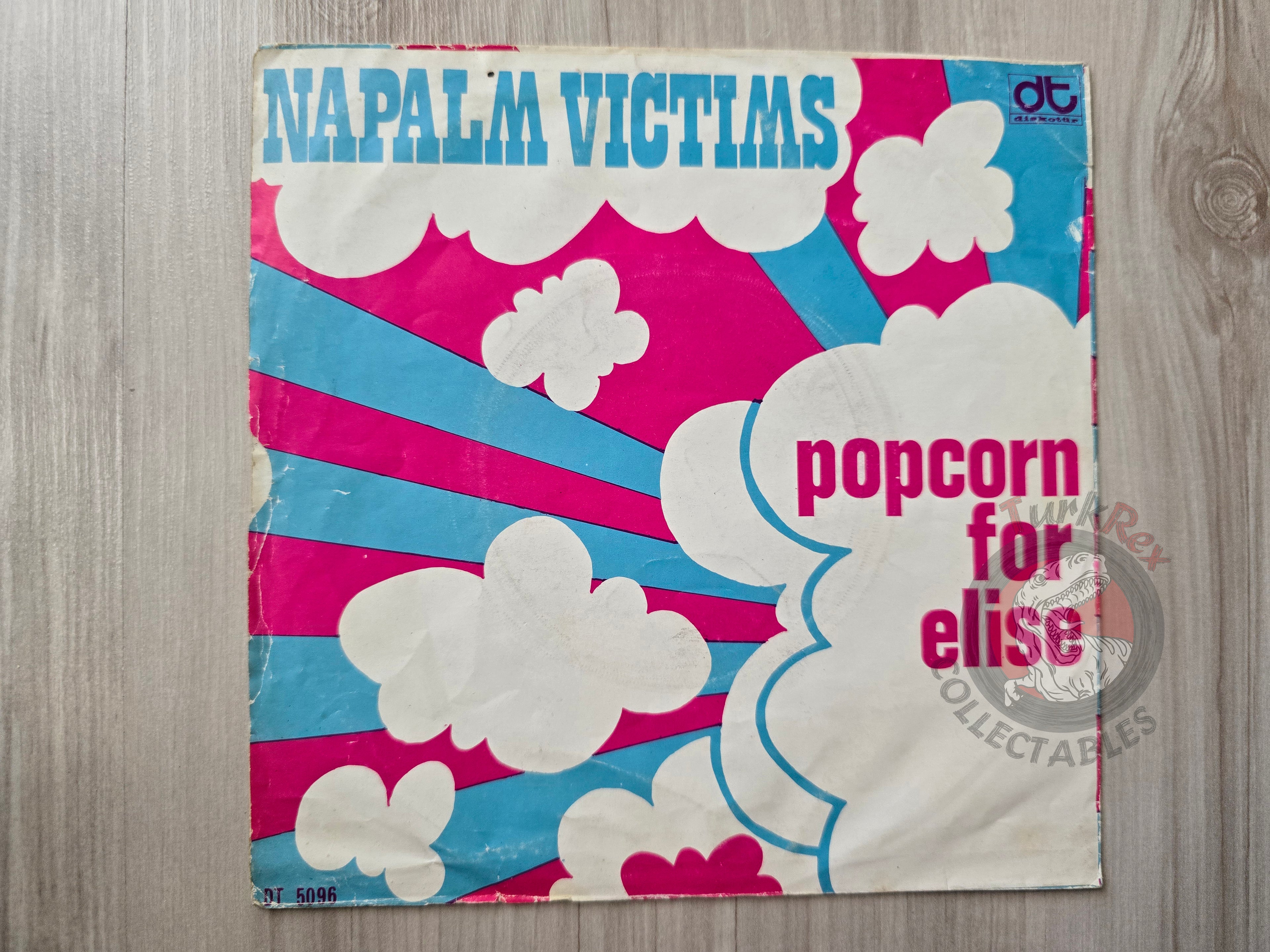 Napalm Victims – Popcorn For Elise 7" Turkish Pressing Cover Only Turkey Edition