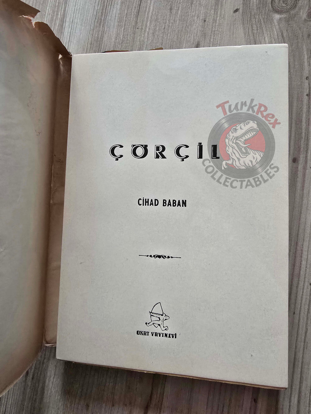 Winston Churchill Bio Book Turkish 1967 Turkey WW2 World War Two