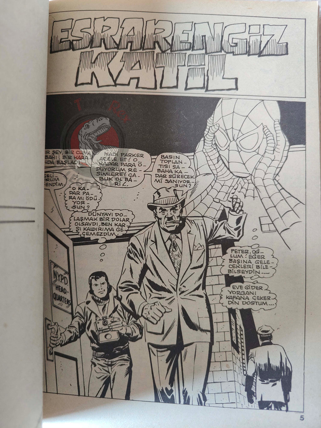 Spider-Man Vol #103 Turkish Comic Turkey Spectacular #58 #59 #60 #71 #67 Indiana Jones