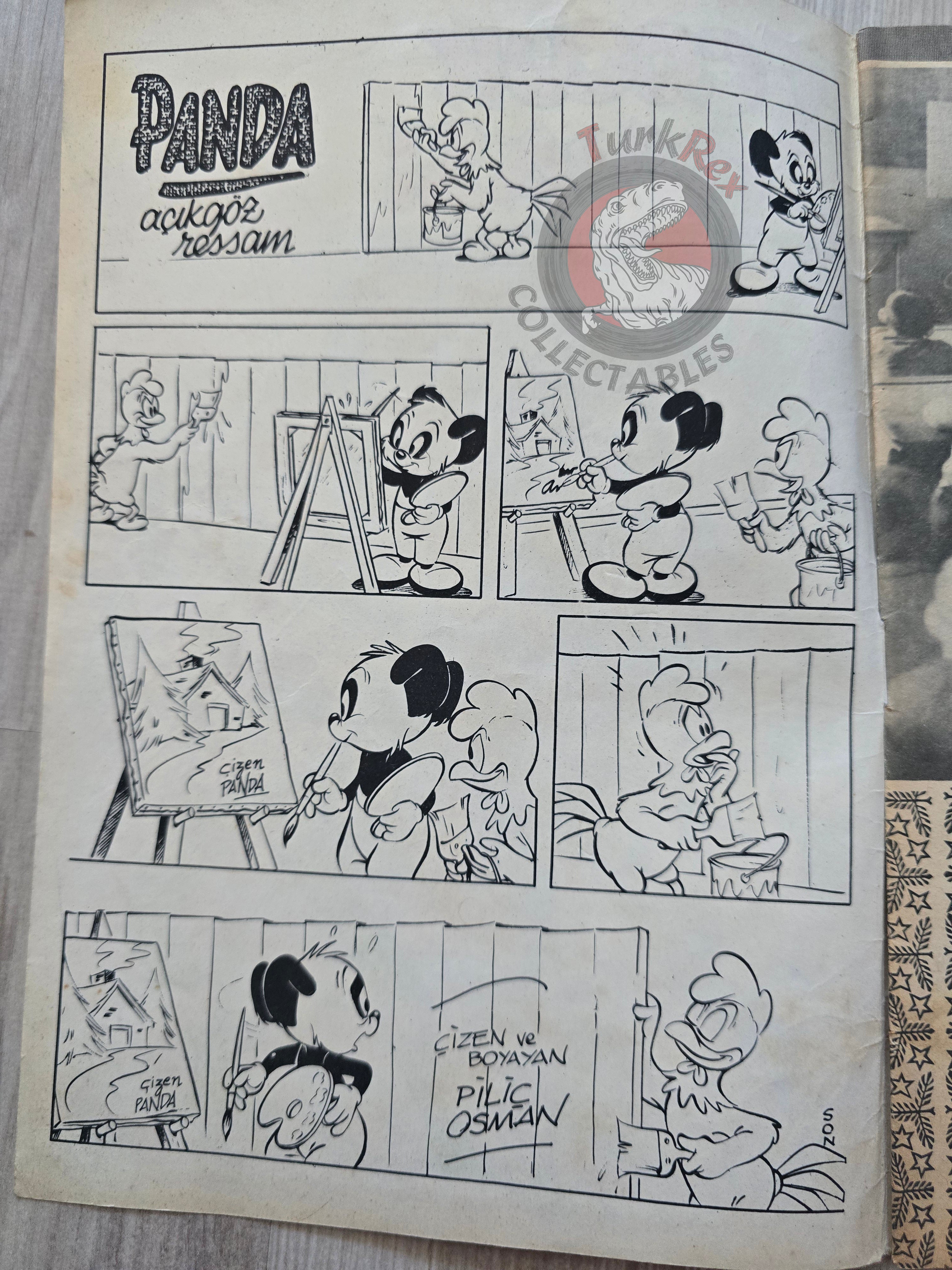 Çocuk Yuvası Magazine 1964 Little Audrey Chilly Willy Turkish Comic Turkey