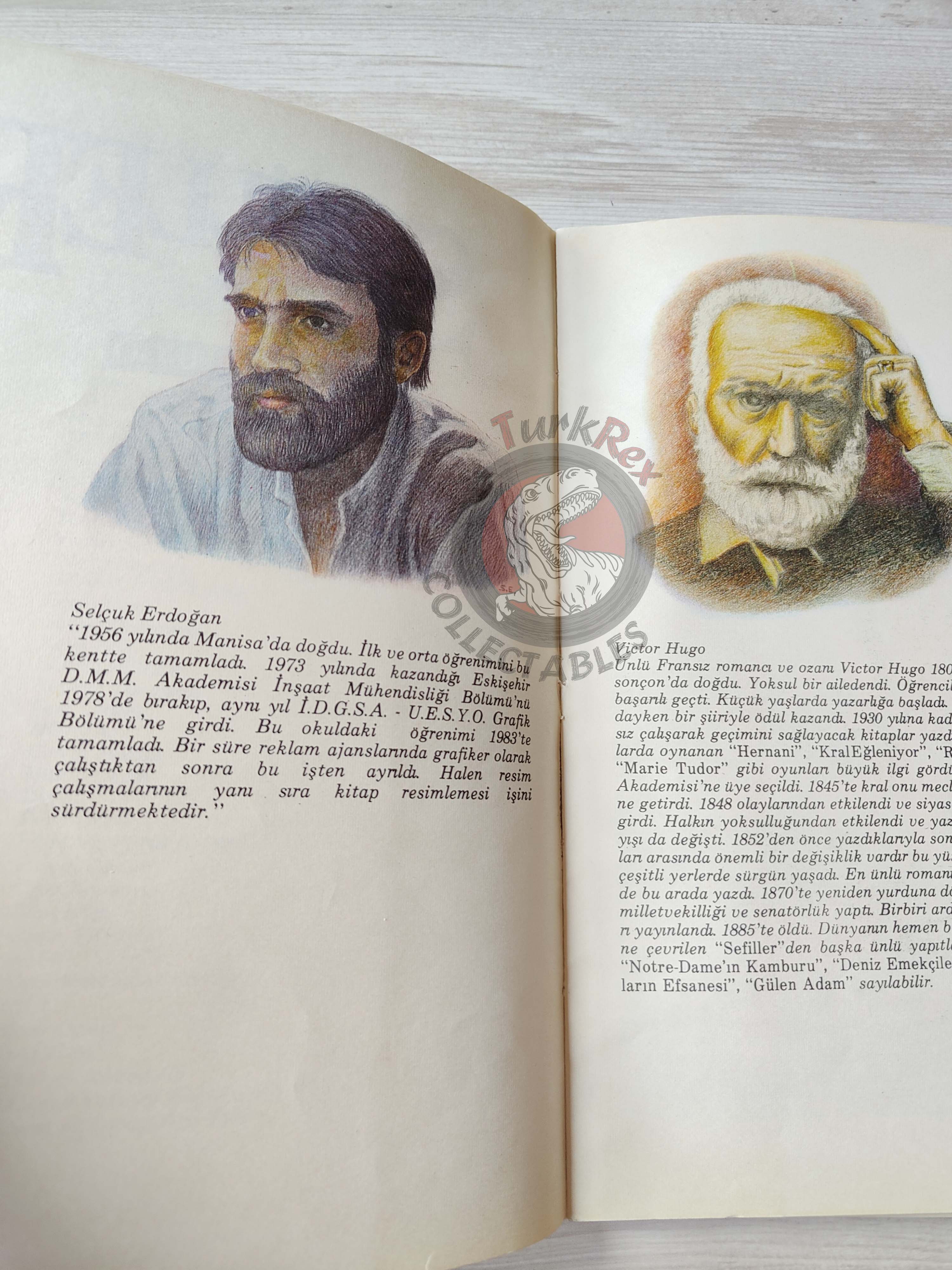 Victor Hugo – Les Misérables 1980s Illustrated Turkish Book Turkey
