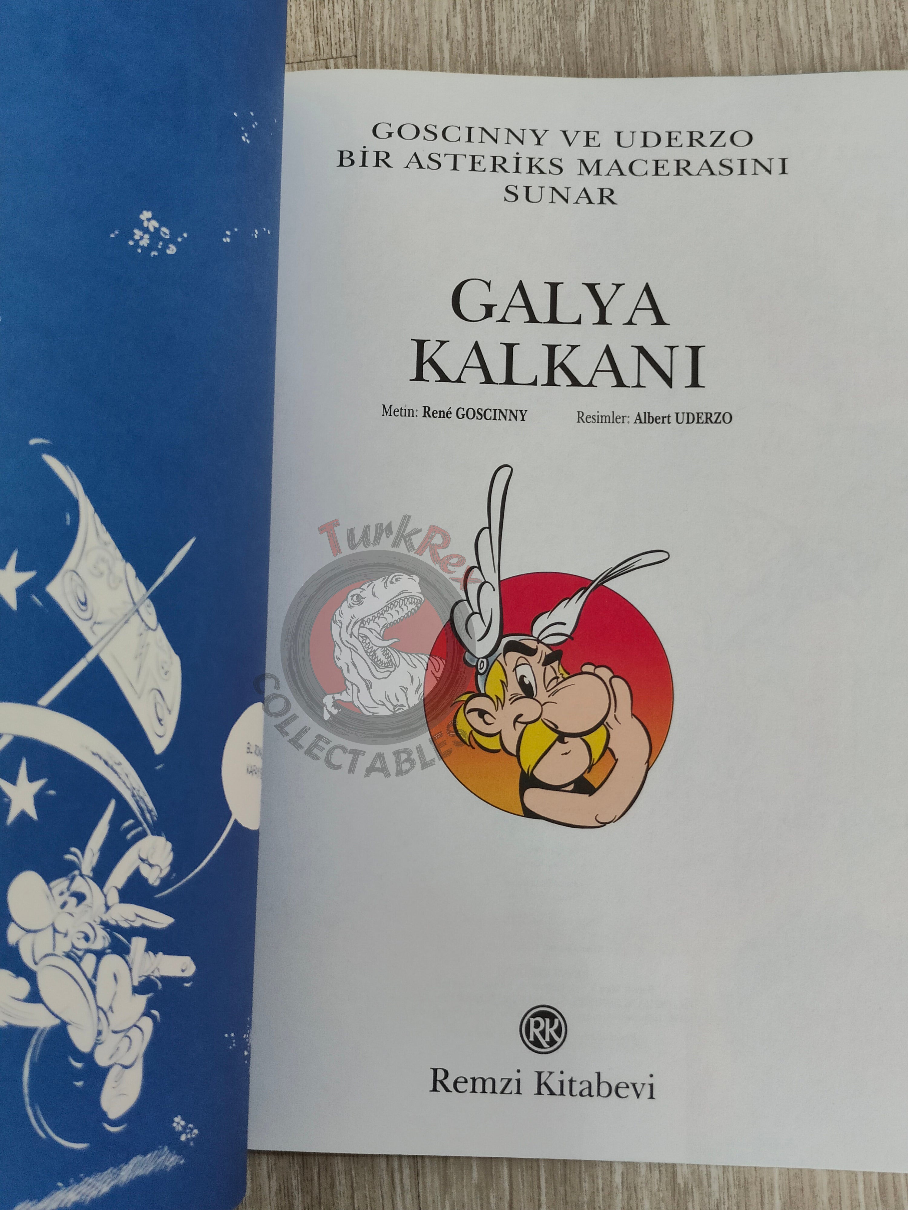 Asterix – Asterix and the Chieftain’s Shield 2000 1st Edition Turkish Edition Comic Turkey
