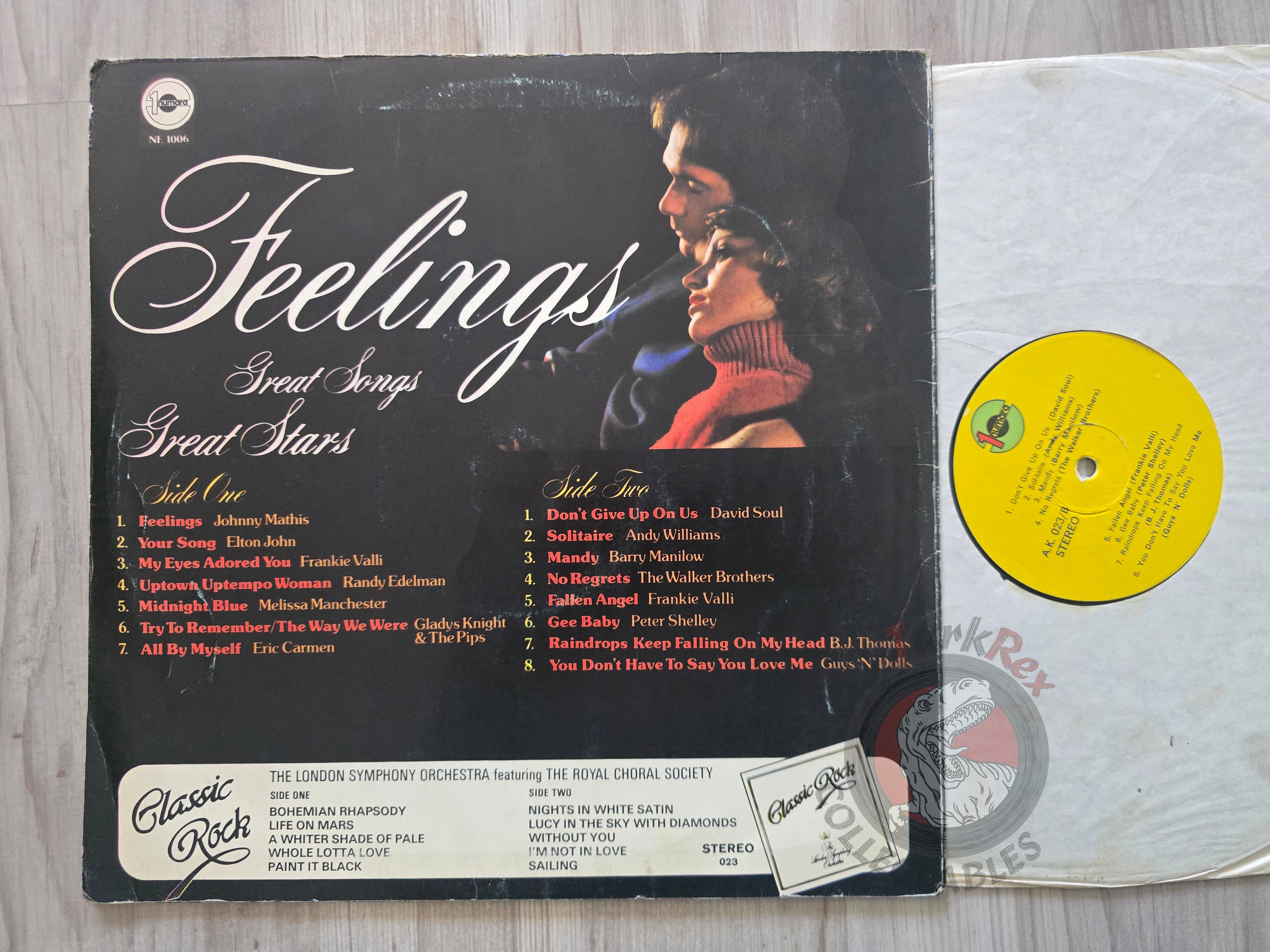 Various – Feelings Turkish Pressing Vinyl Turkey Edition