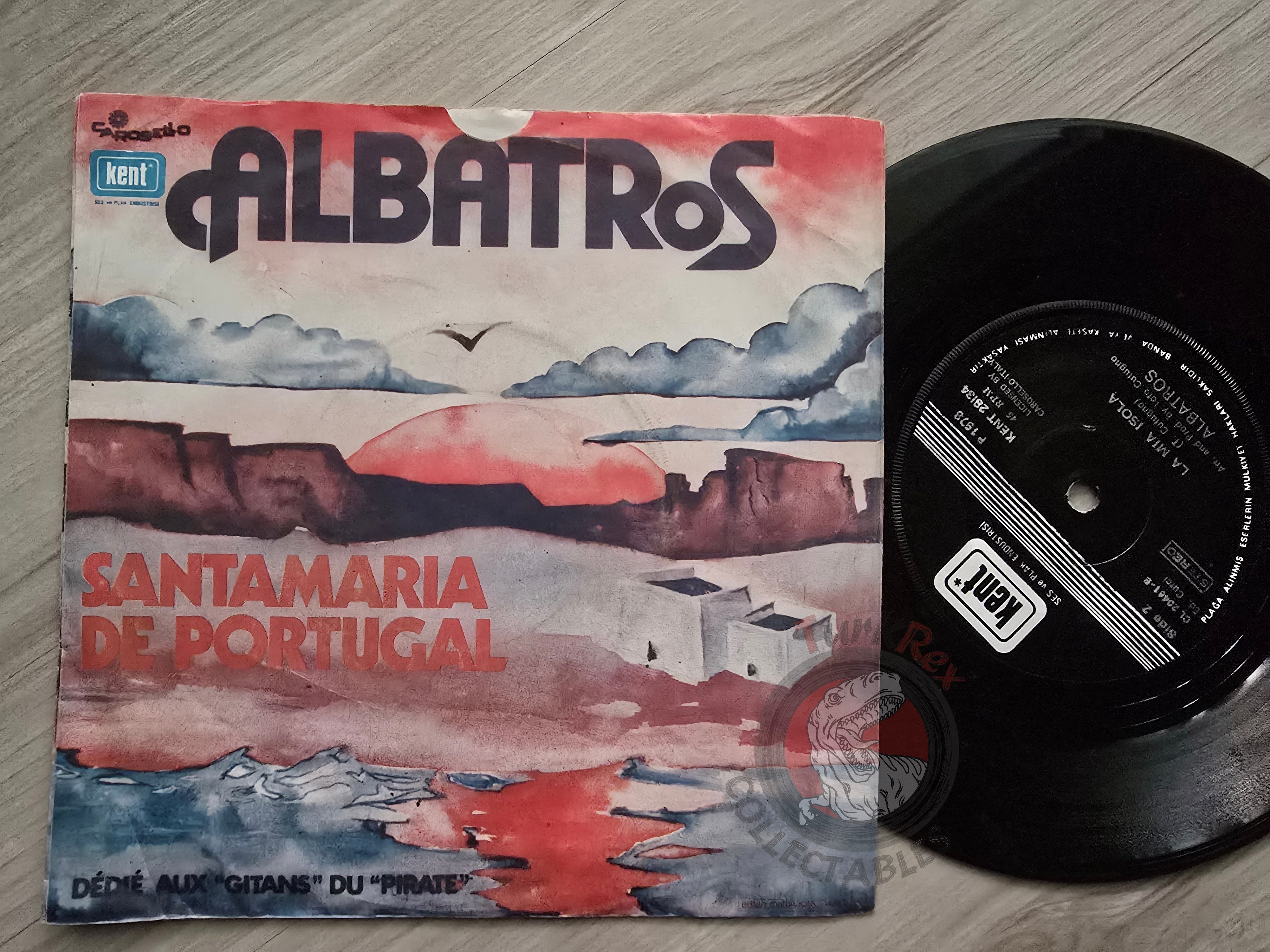 Albatros – Santamaria De Portugal 7" Turkish Pressing Vinyl Turkey Edition
