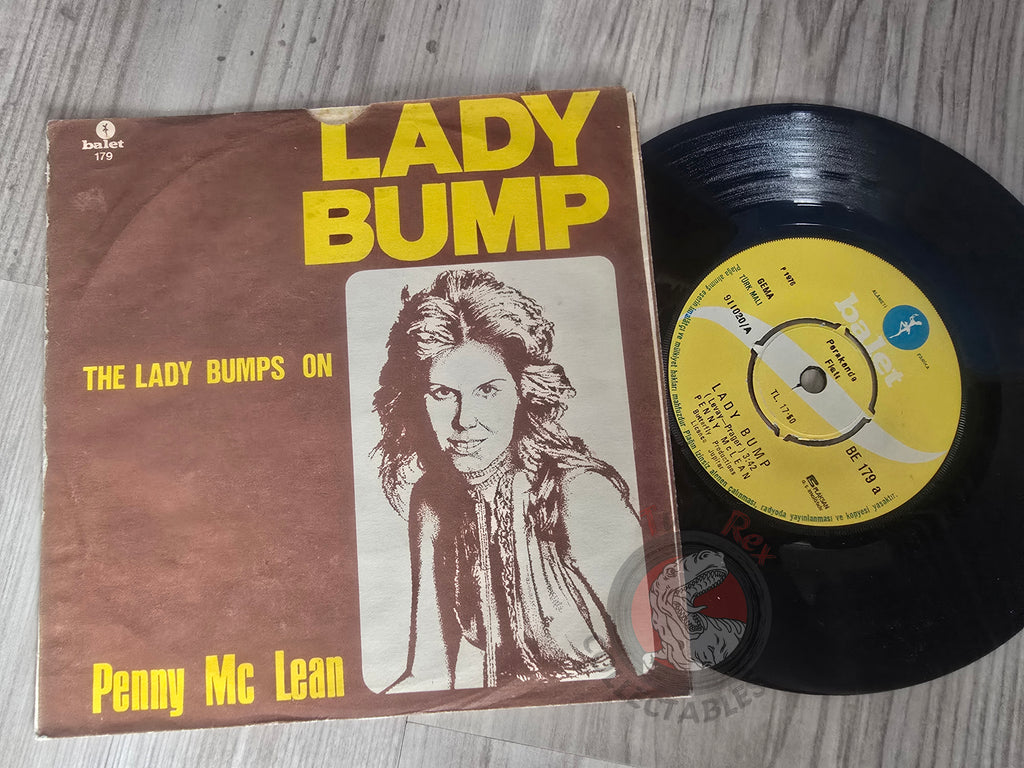 Penny McLean – Lady Bump 7" Turkish Pressing Vinyl Turkey Edition