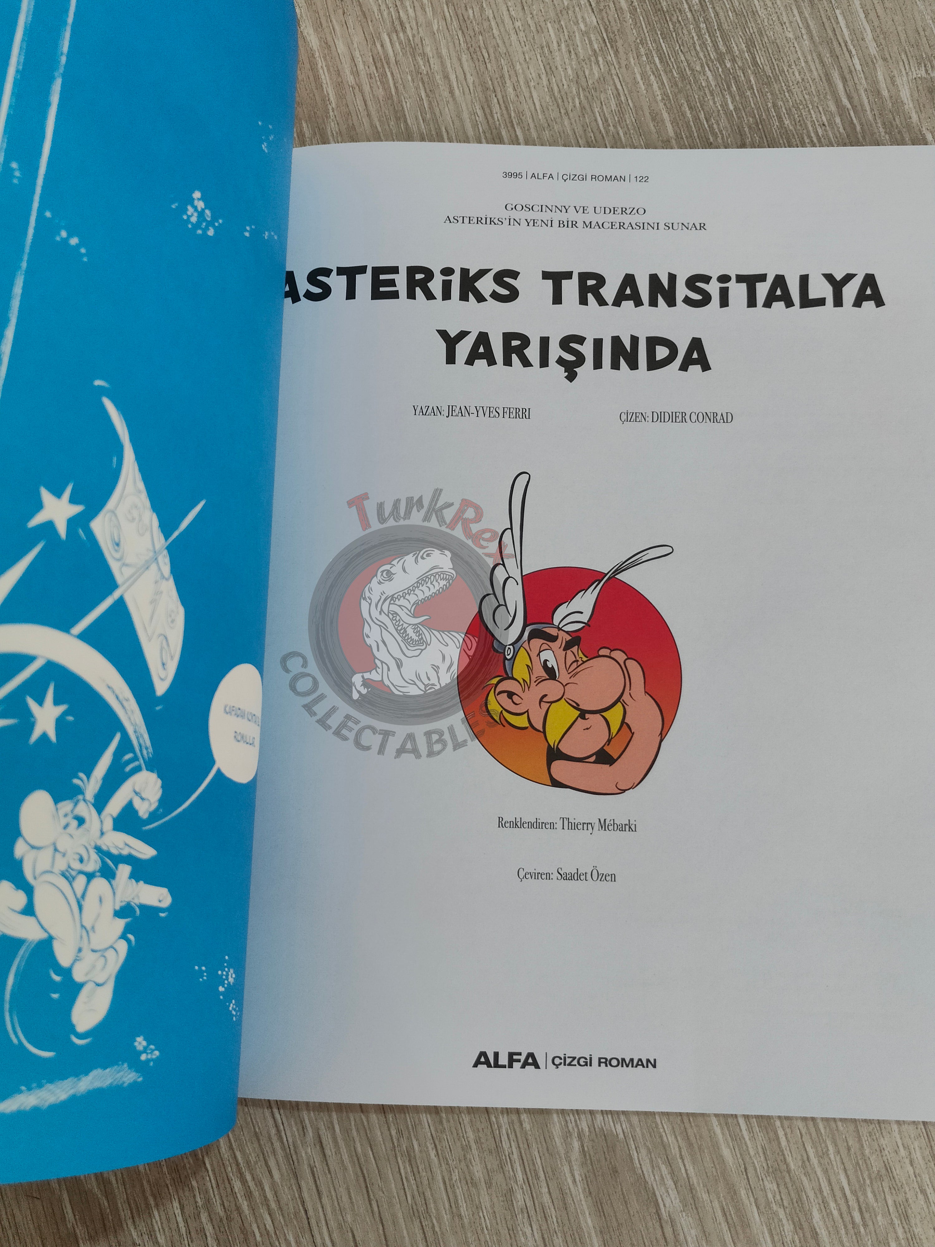 Asterix – Asterix and the Chariot Race 2022 Turkish Edition Comic Turkey