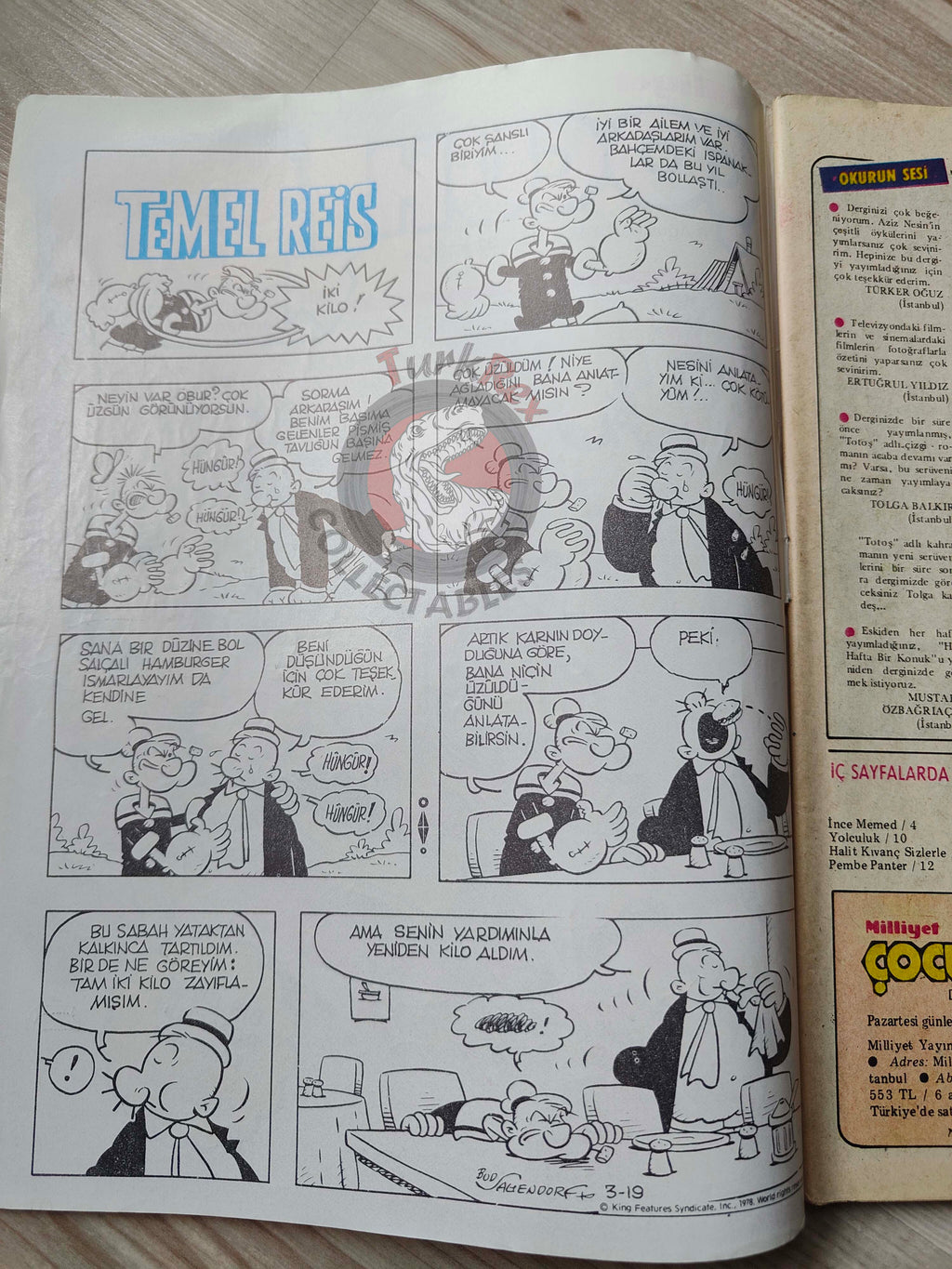 Milliyet Çocuk #32 1979 Turkish Comic Turkey Joyas Literarias Juveniles #93 Paul Feval