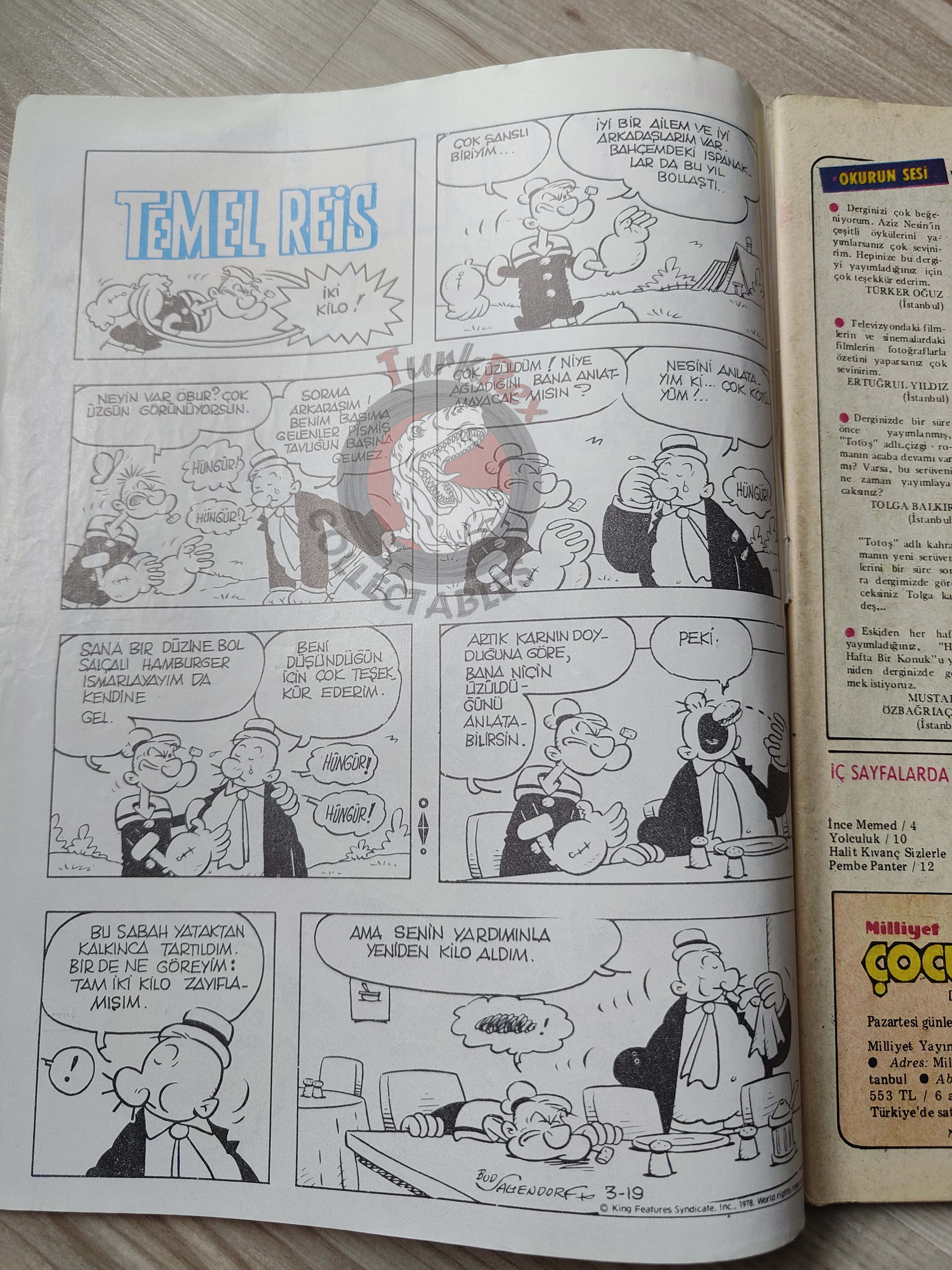 Milliyet Çocuk #32 1979 Turkish Comic Turkey Joyas Literarias Juveniles #93 Paul Feval