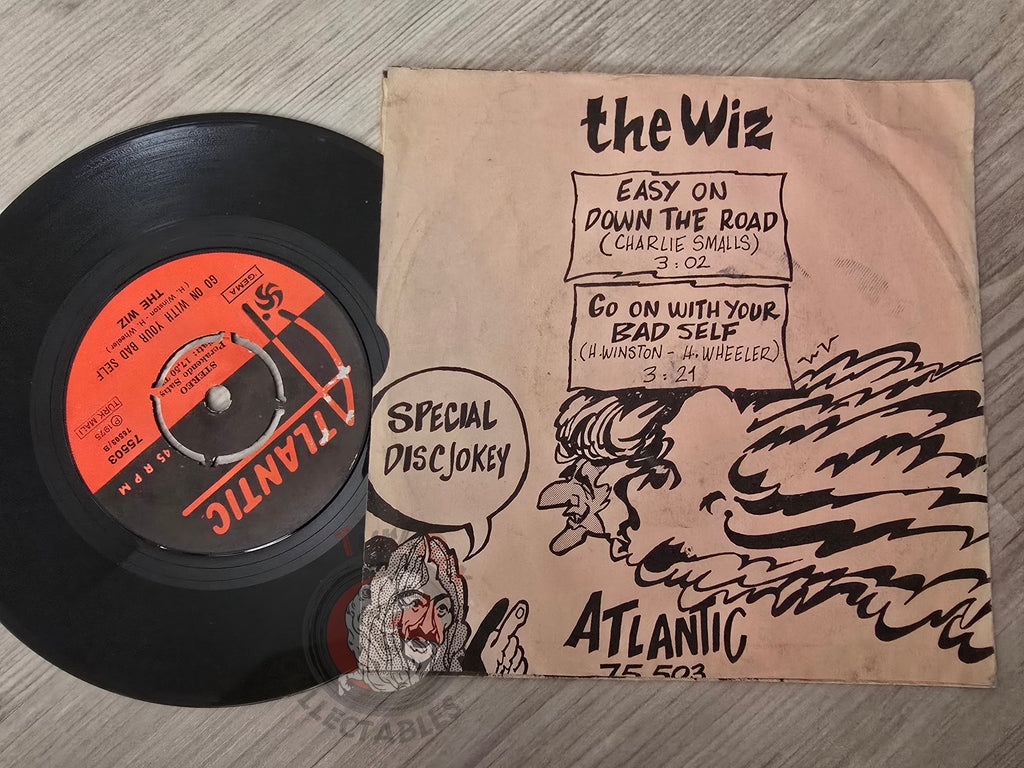 Wiz - Consumer Rapport - Ease On Down The Road 7" Turkish Pressing Vinyl Turkey Edition