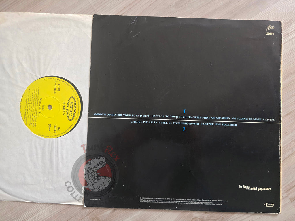 Sade – Diamond Life Turkish Pressing Vinyl Turkey Edition