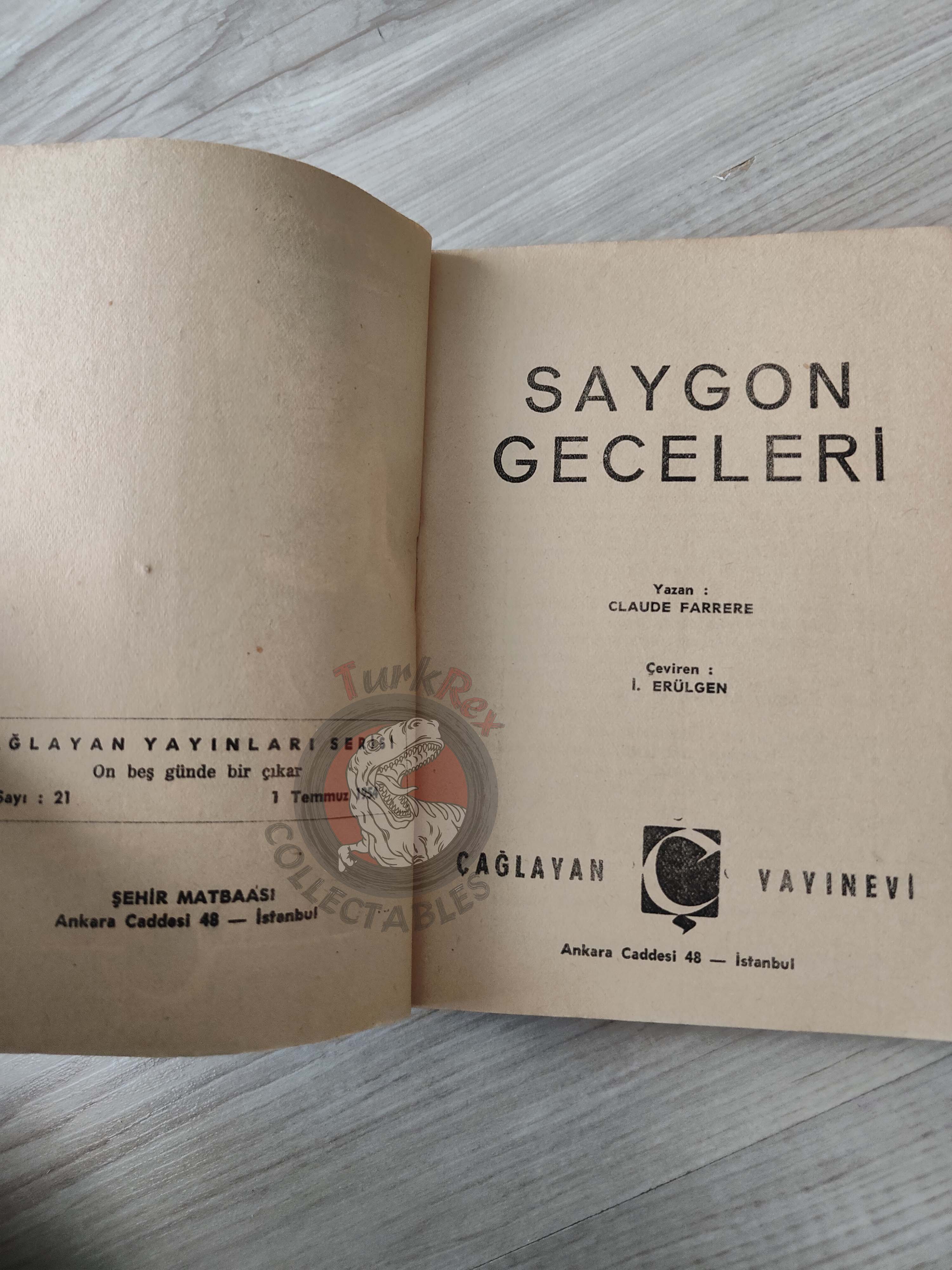 Claude Farrère – Les Civilisés 1954 1st Turkish Book Turkey