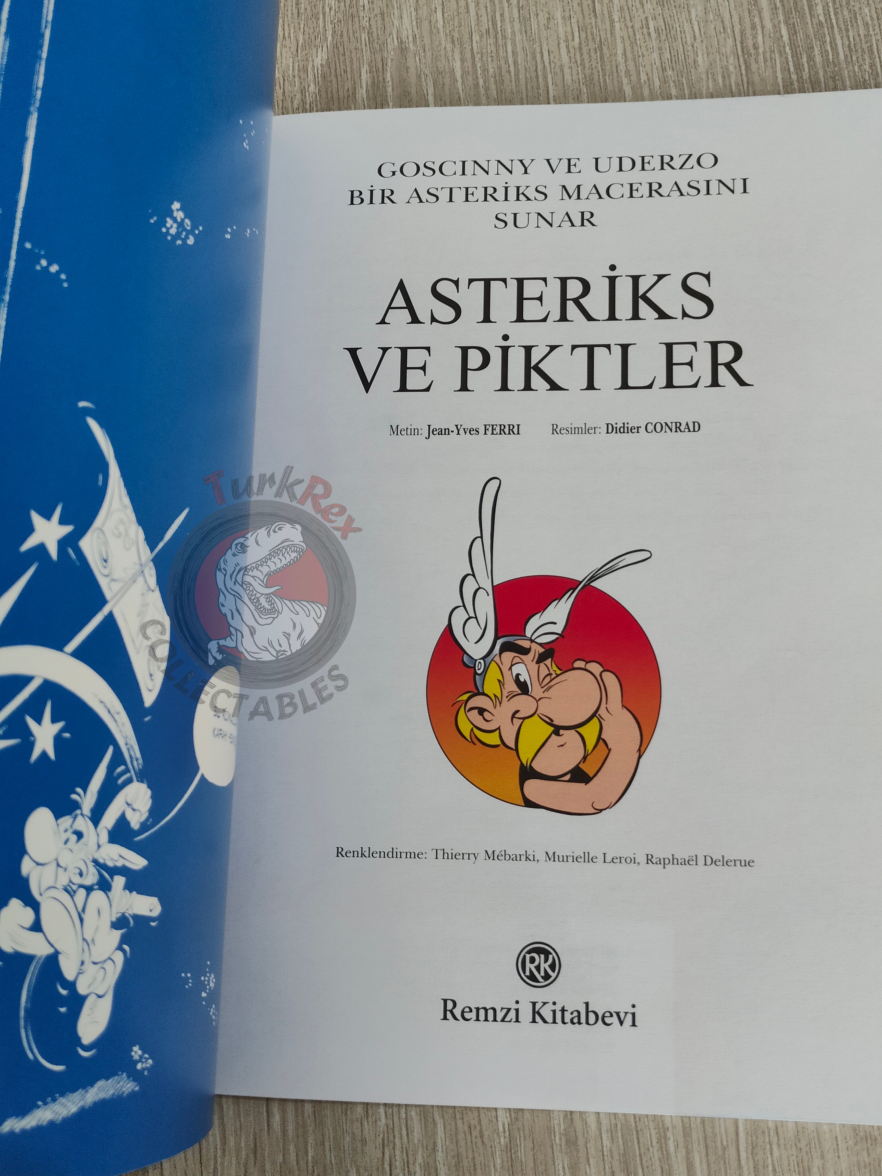 Asterix – Asterix and the Picts 2014 1st Edition Turkish Edition Comic Turkey