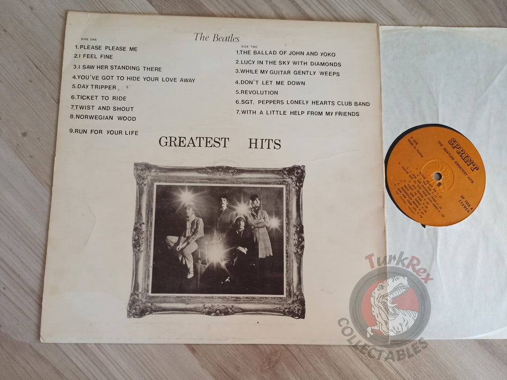 Beatles - Greatest Hits Turkish Pressing Vinyl Turkey Edition