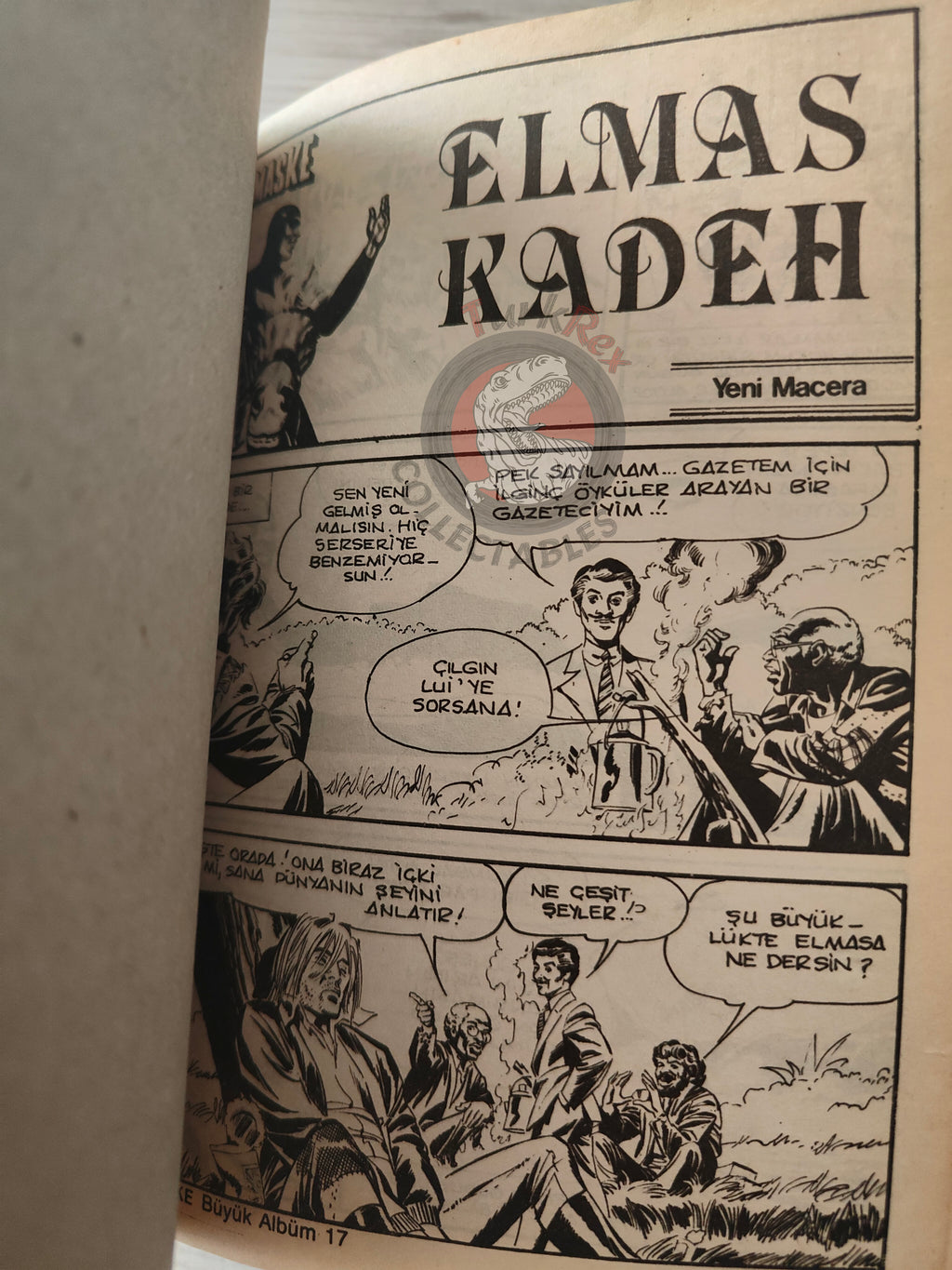 The Phantom #17 Crazy Louie’s Story Turkish Edition Comic Turkey