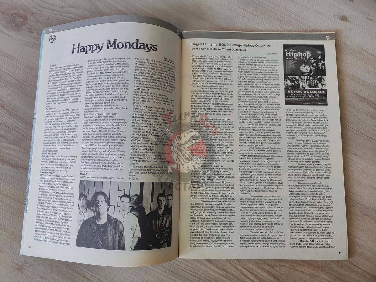 Lull 2002 Nirvana Turkish Mag Turkey Beck Happy Mondays Saint Etienne Manic Street Preachers