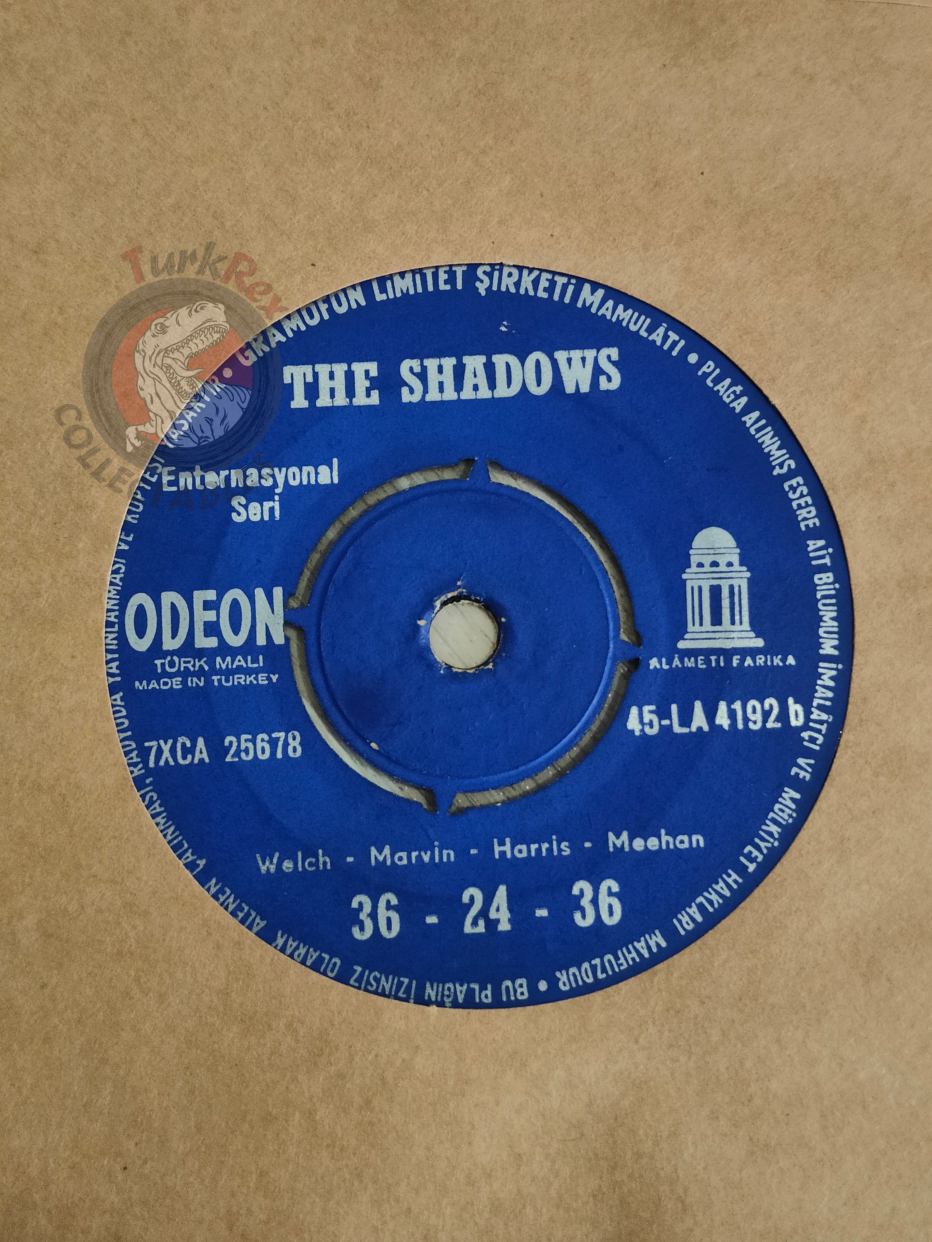 The Shadows – Kon - Tiki 7" Turkish Pressing Vinyl Turkey Edition
