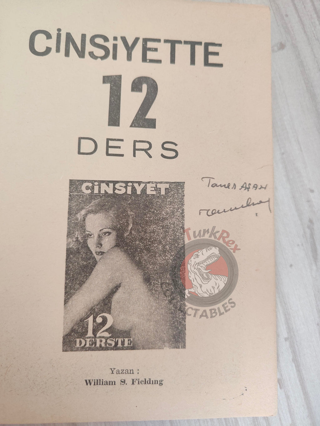 William S. Fielding – Sex in 12 Lessons 1960s Turkish Book Turkey Sexology