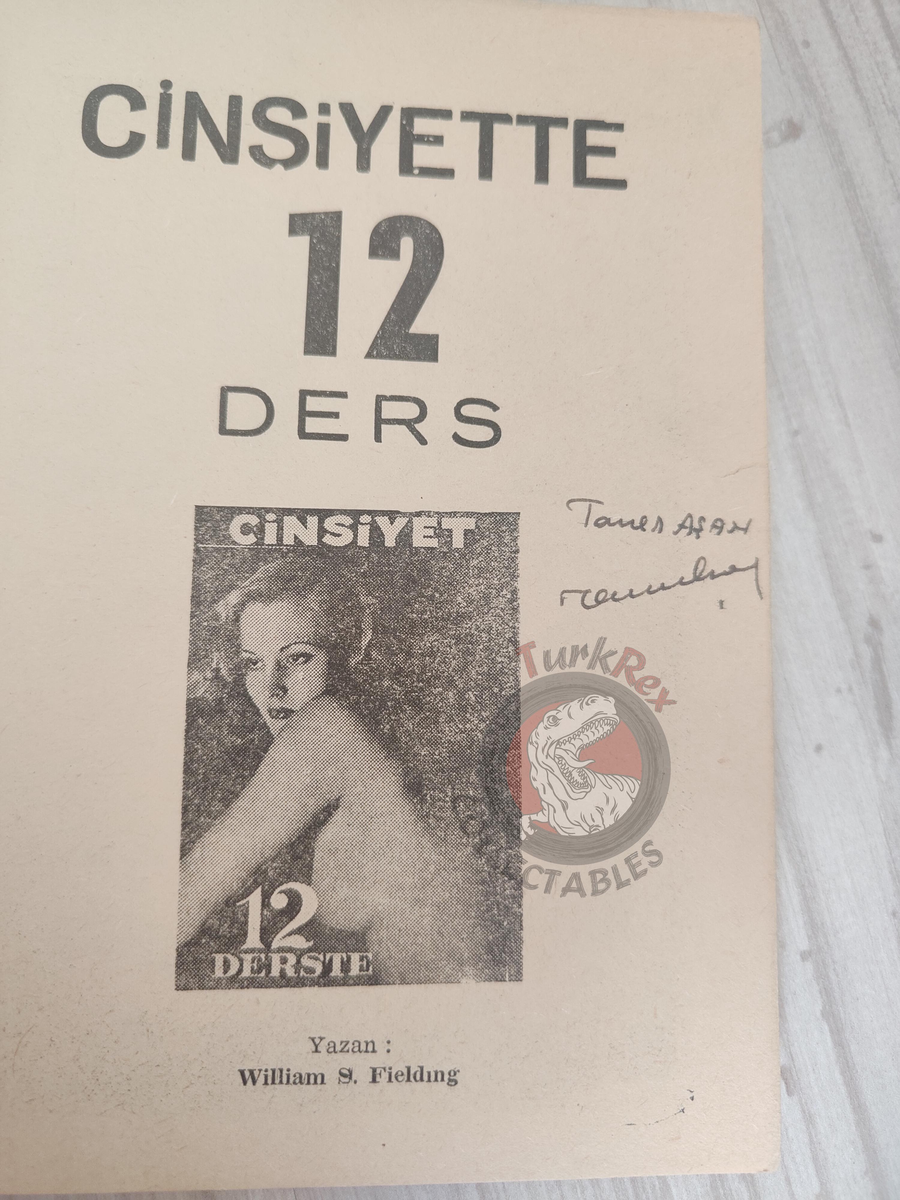 William S. Fielding – Sex in 12 Lessons 1960s Turkish Book Turkey Sexology