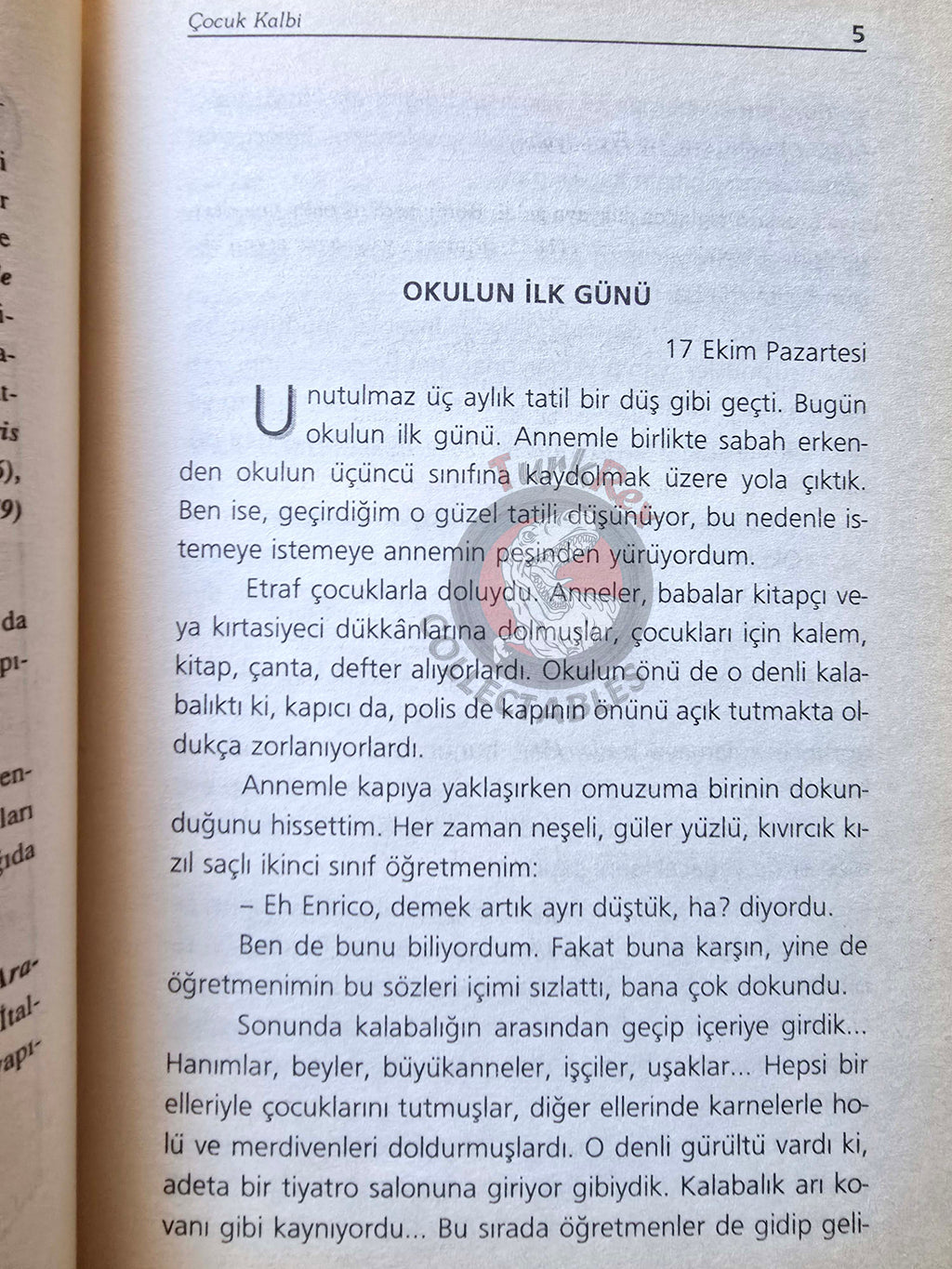 Edmondo De Amicis – Heart 2003 Turkish Book Turkey