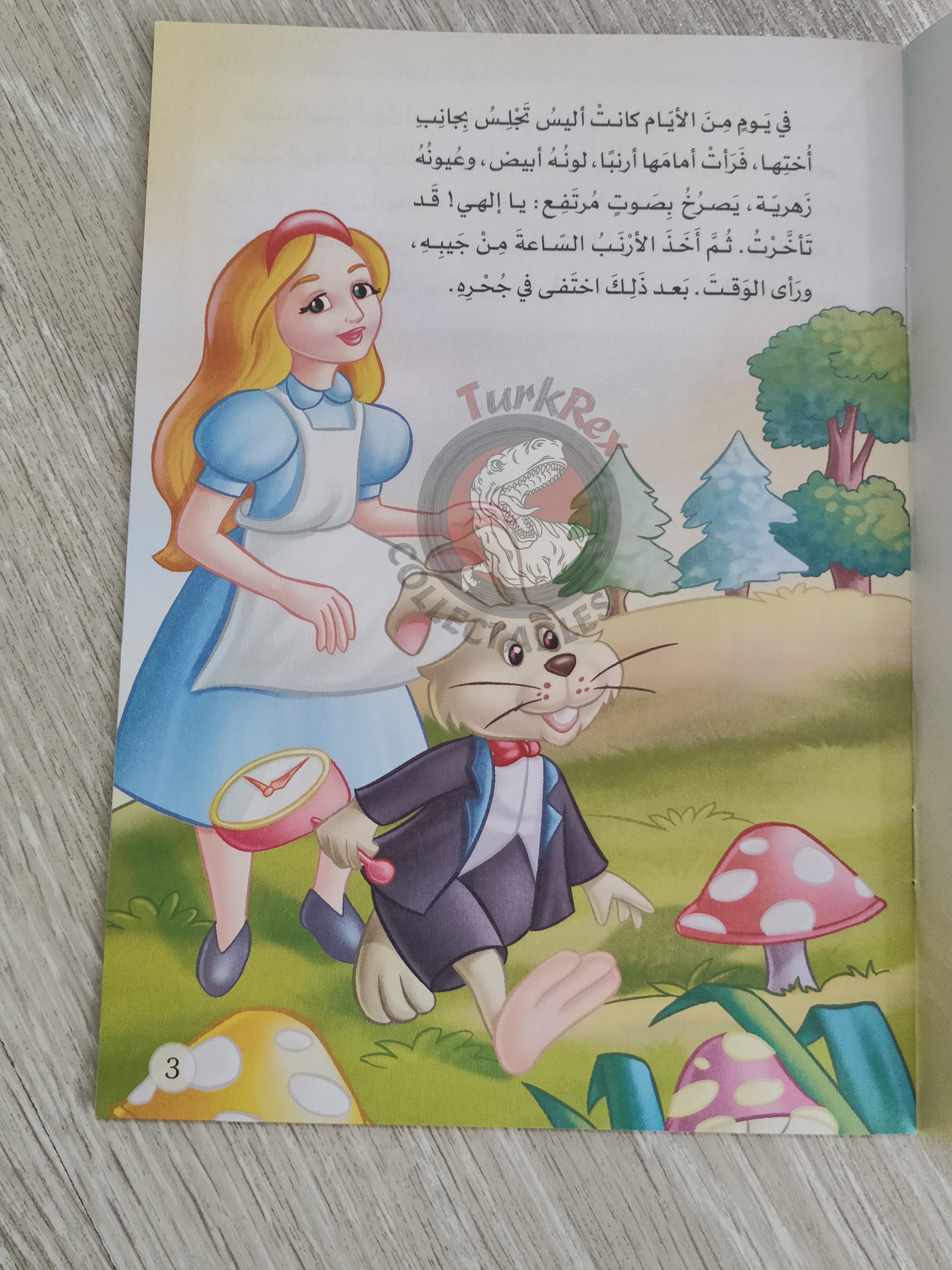 Lewis Carroll – Alice in Wonderland 2000s Arabic Book Turkey Illustrated