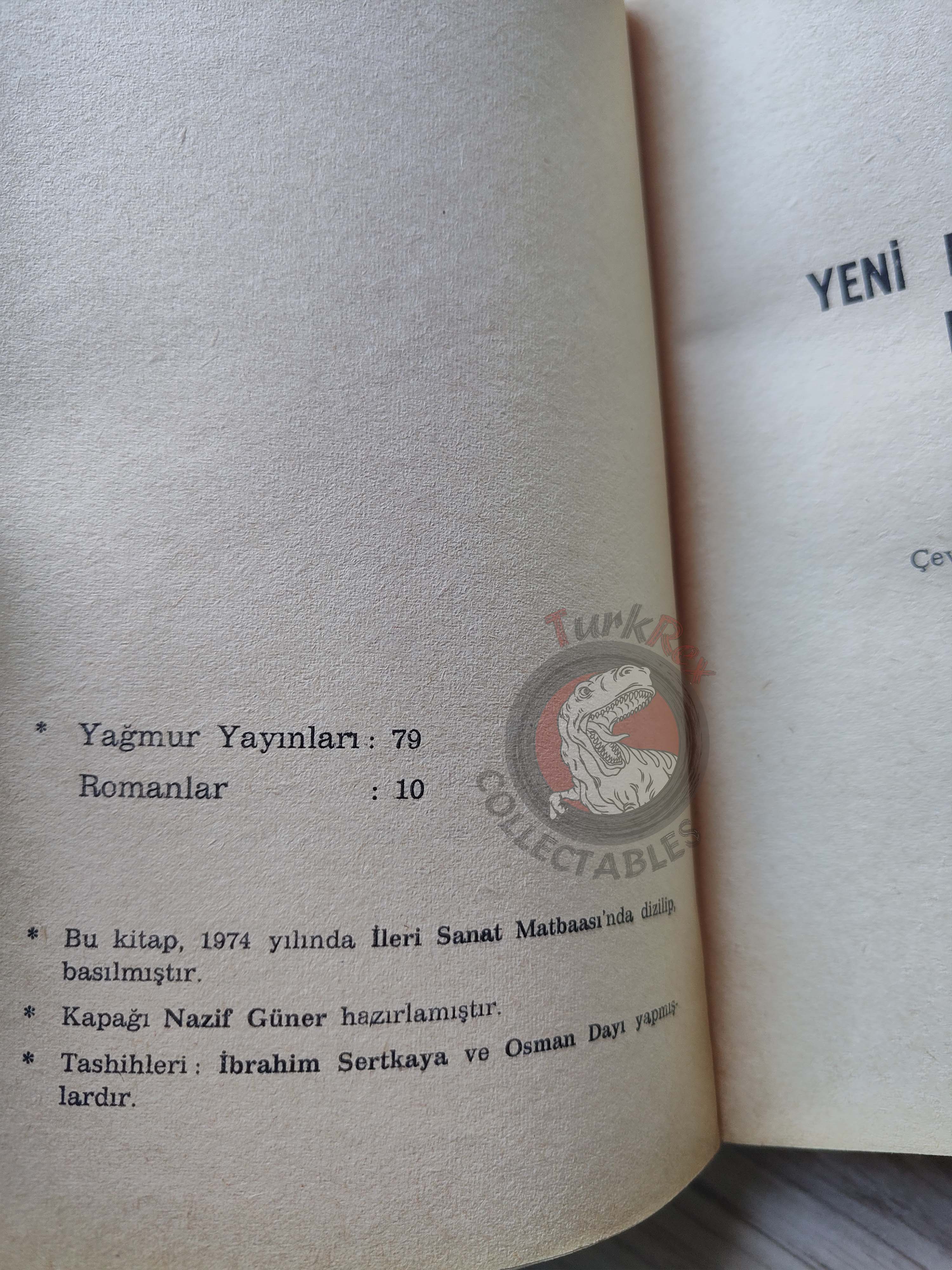Robert A. Heinlein – Farmer in the Sky / Satellite Scout 1974 1st Turkish Book Turkey