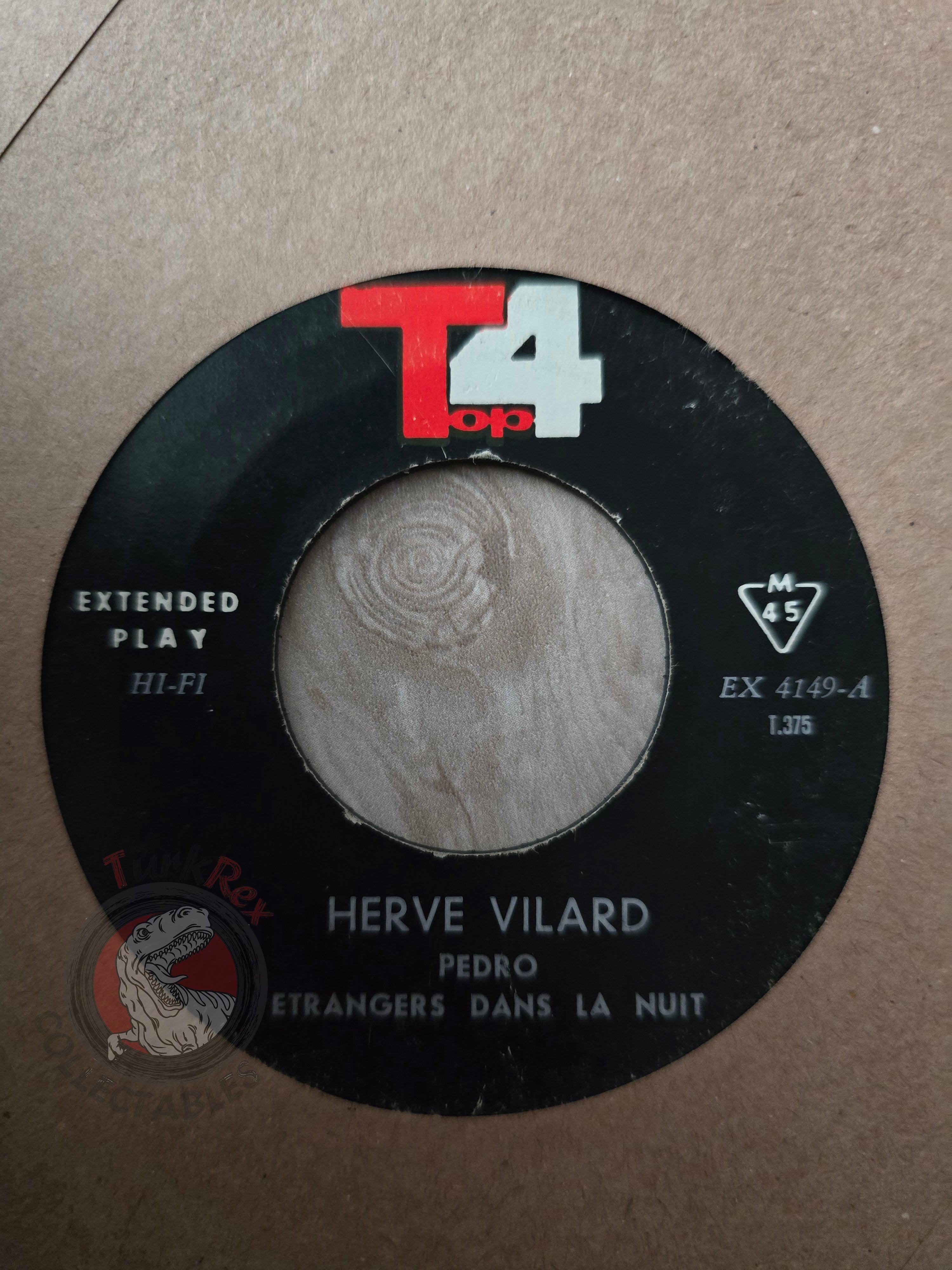Mireille Mathieu / Herve Vilard – Pedro 7" Iran Pressing Vinyl Iranian Edition