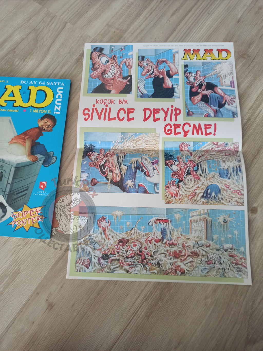 Mad Magazine #3 2000 Turkish Comic Turkey  Sergio Aragonés Don Martin