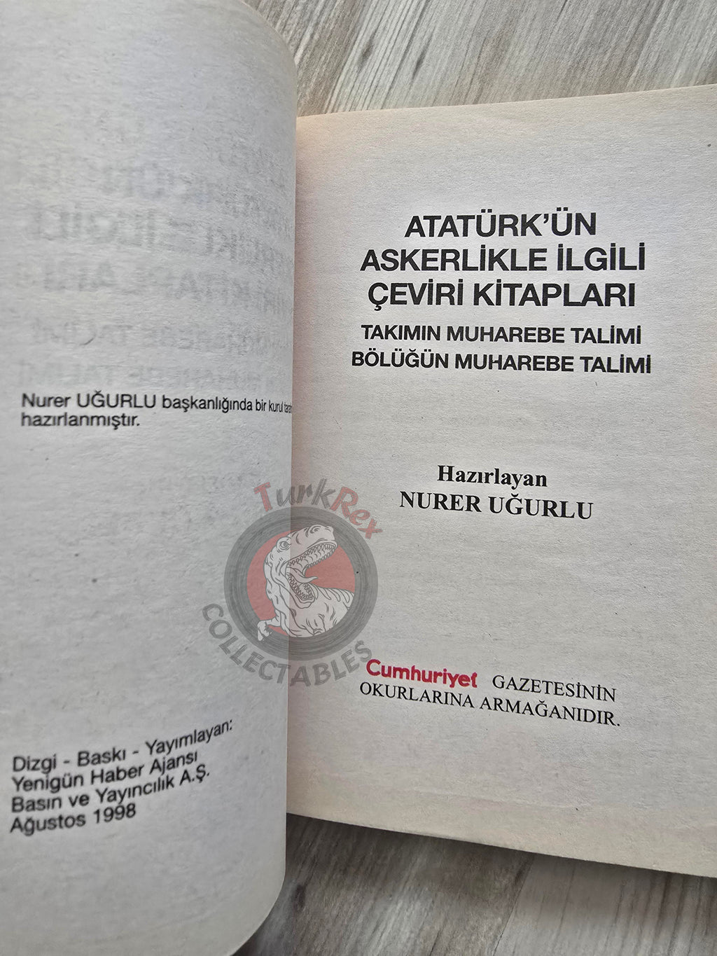 Atatürk's Translation Books on Military 1998 Turkish Book Turkey Karl Litzmann