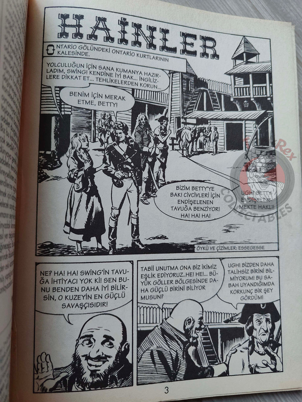 Comandante Mark #3 Turkish Edition Comic Turkey #5 #6
